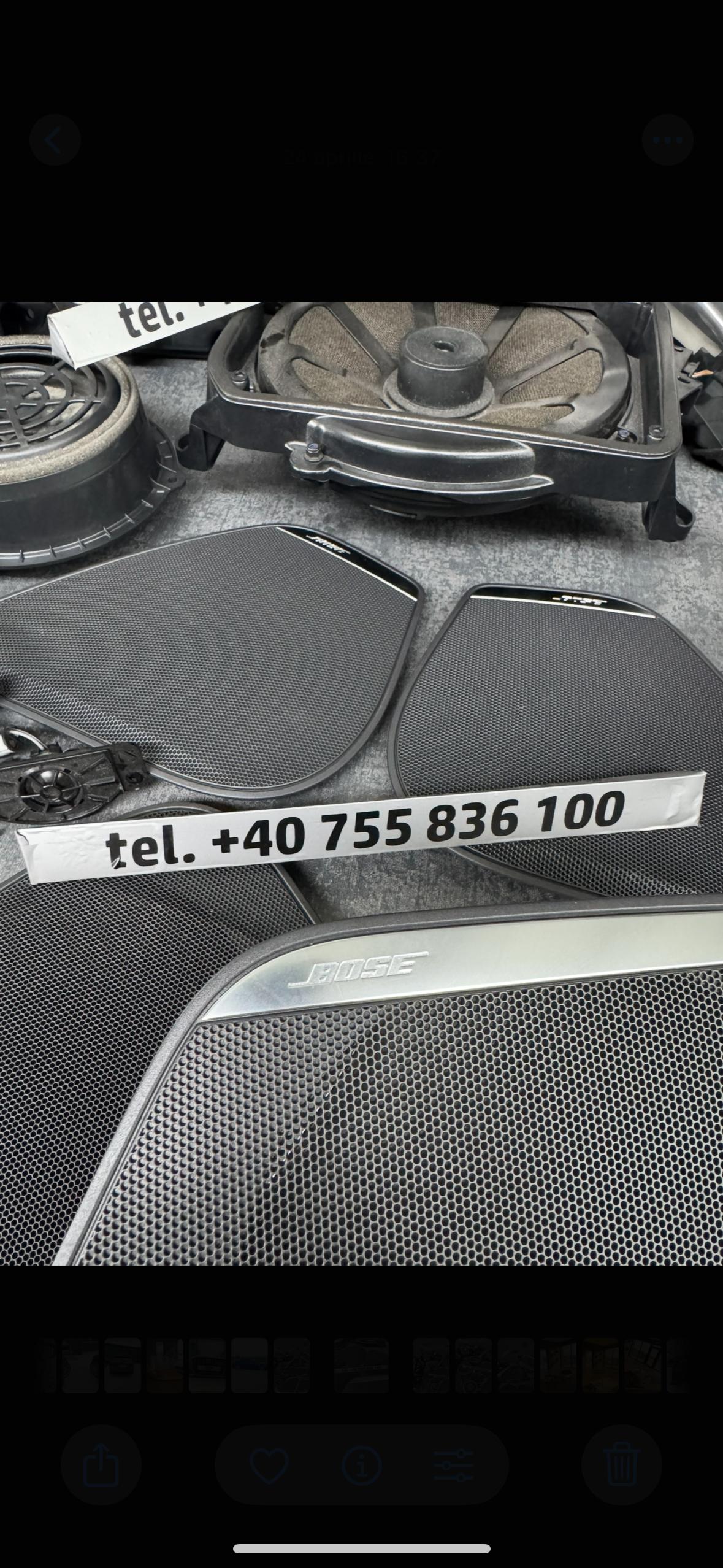 Sistem Sunet Bose – Audi A7 C7 4G