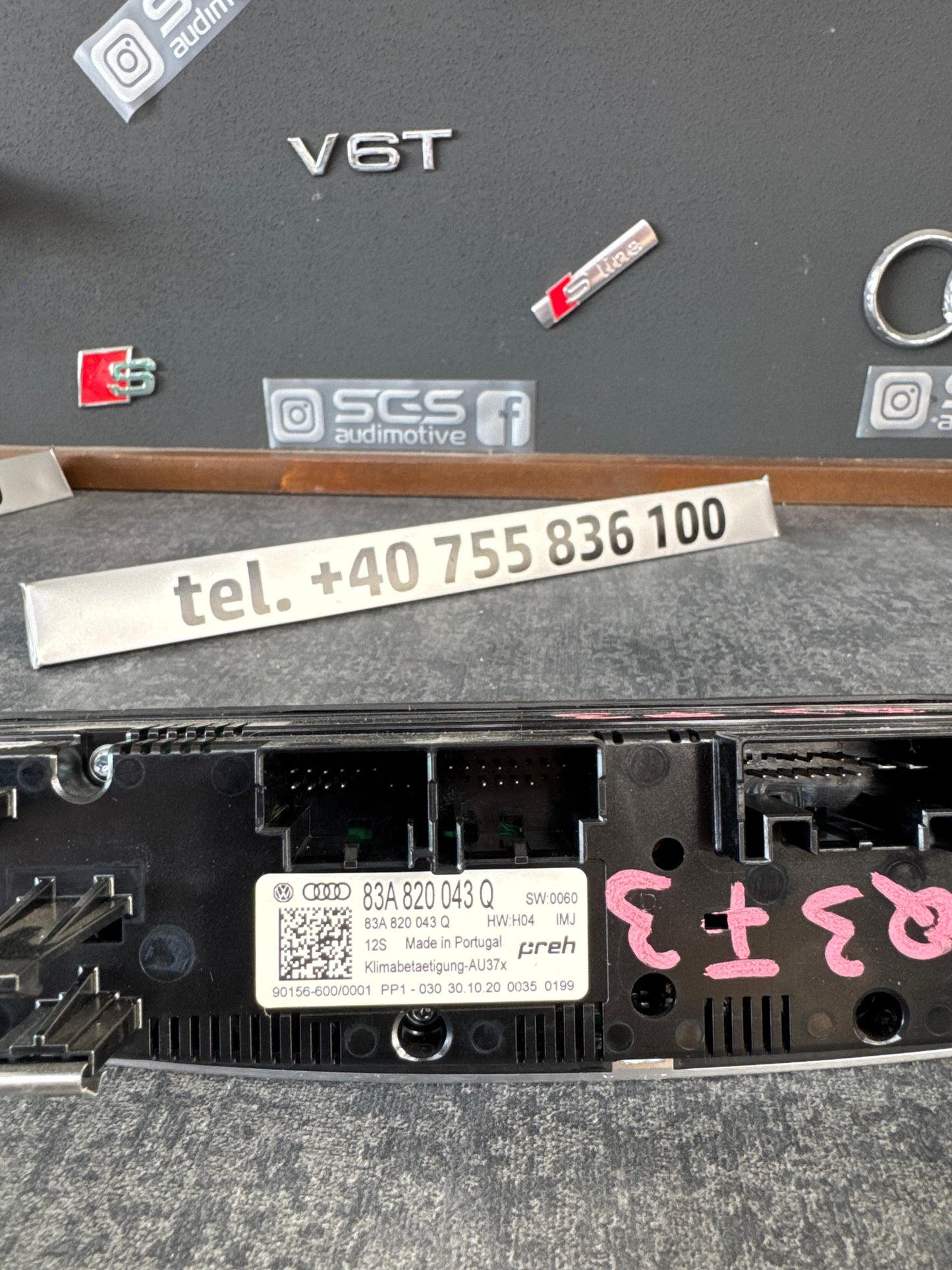 Climatronic digital – Audi Q3 F3