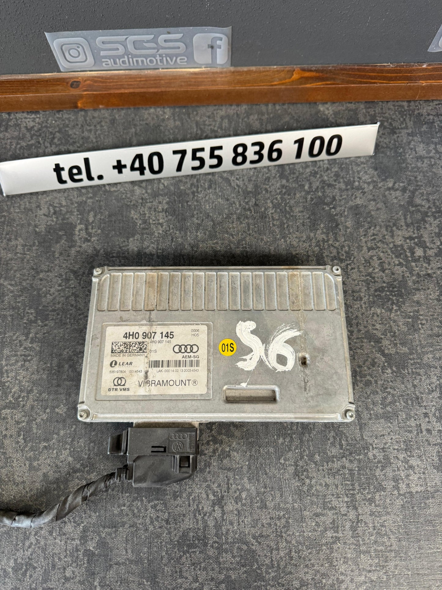 Modul pentru suporturi motor sport Audi S6 RS6 S7 RS7 4G