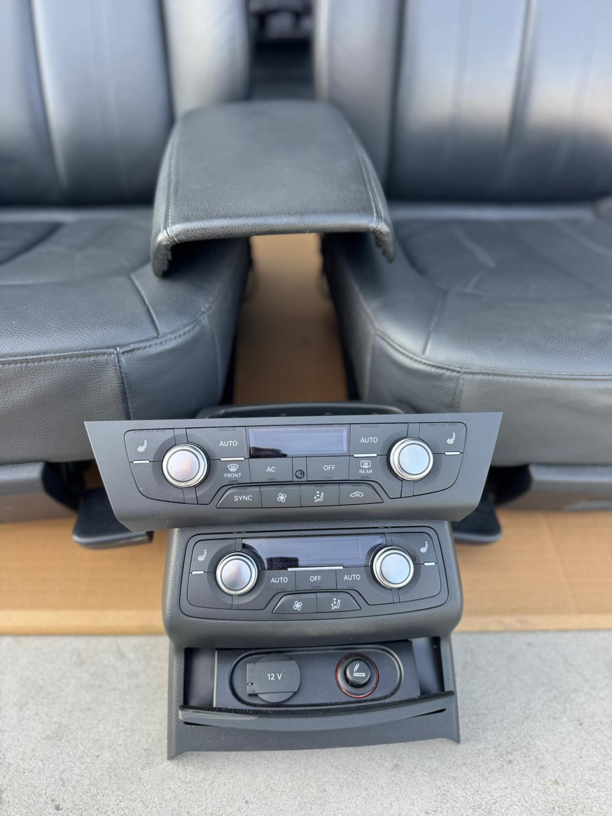 Interior standard cu încălzire față + spate Audi A6/7 piele de Europa