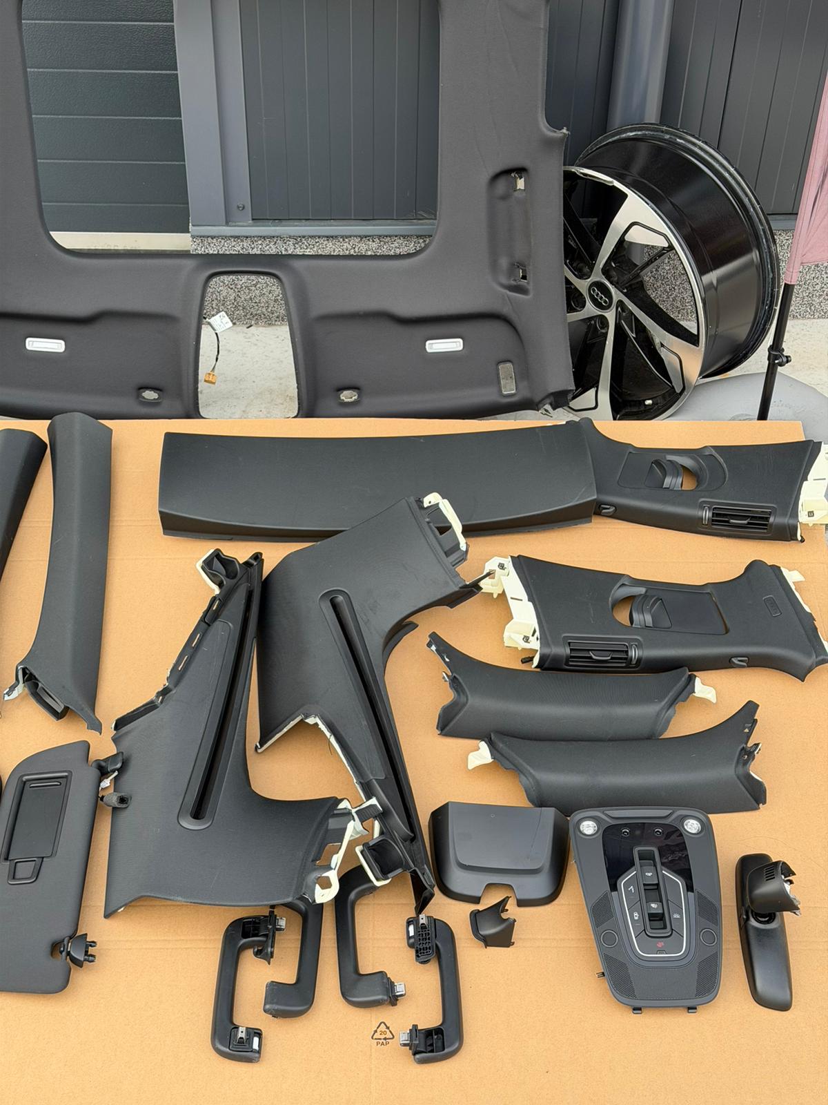 Plafon panoramic complet S line Audi A6 C8 Avant