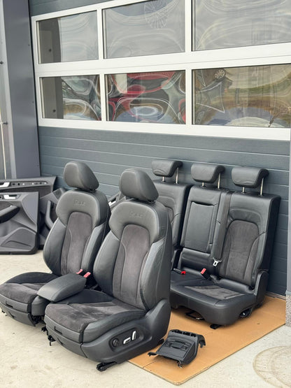 Interior Full Electric Piele + Alcantara Audi SQ5 8R