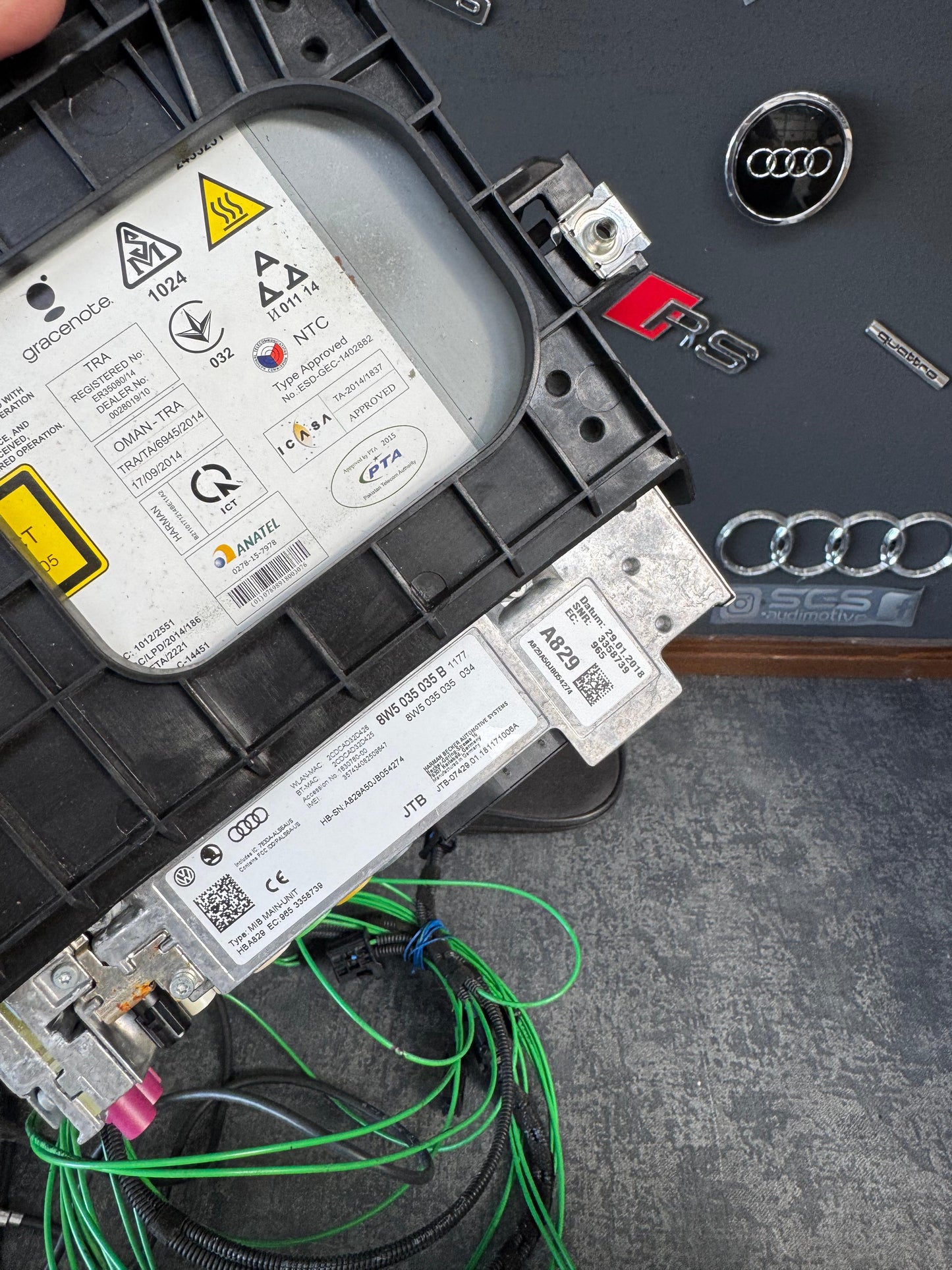 MIB2 – Audi A4 B9 / A5 F5 8W