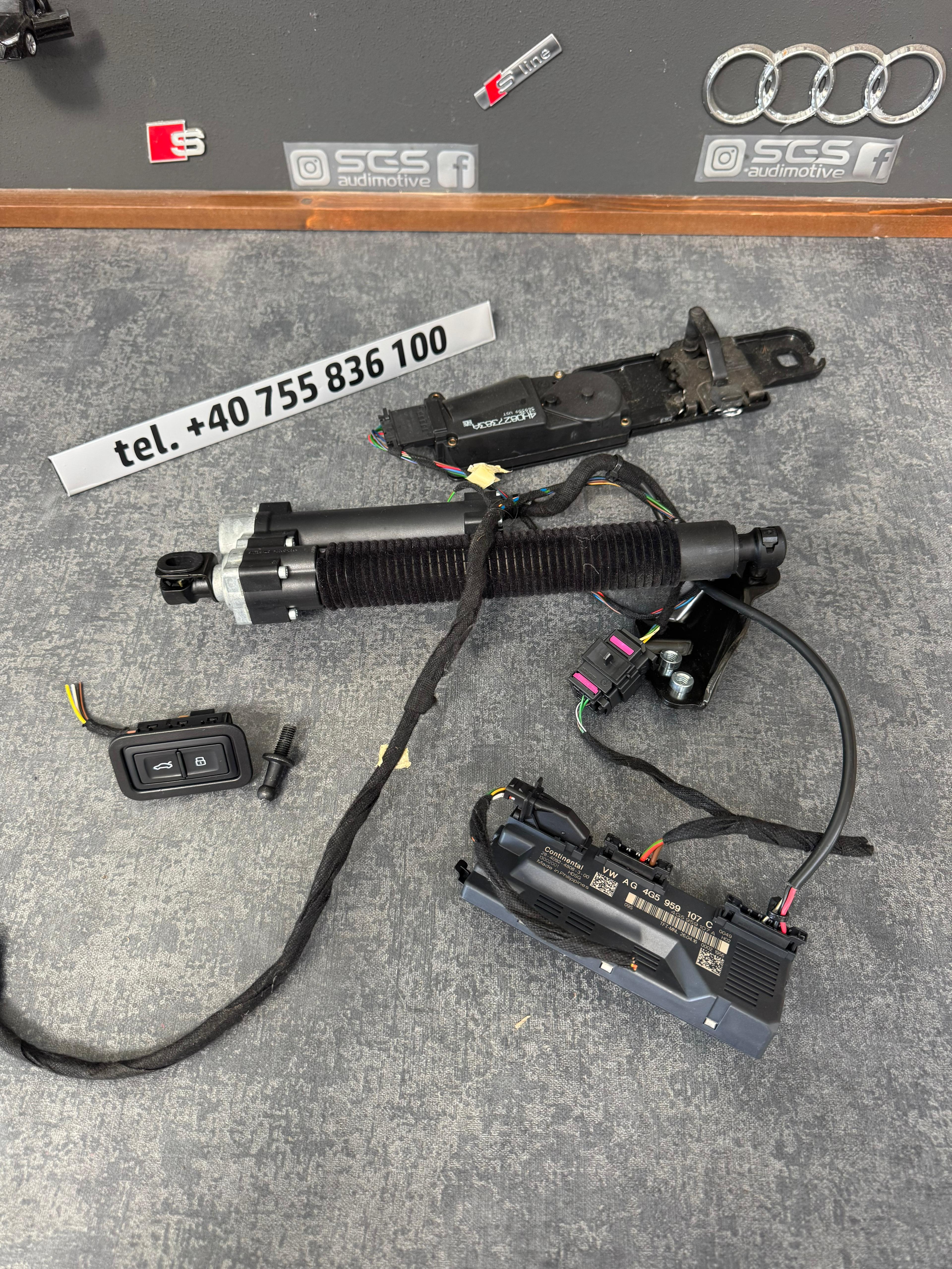 Kit Soft Close / Easy Open – Portbagaj Sedan Audi A6 C7 (2011-2017