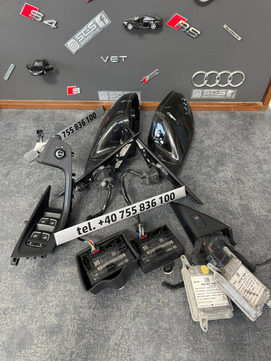Kit oglinzi electrice + Side Assist – Audi A6 C7 2011-2017