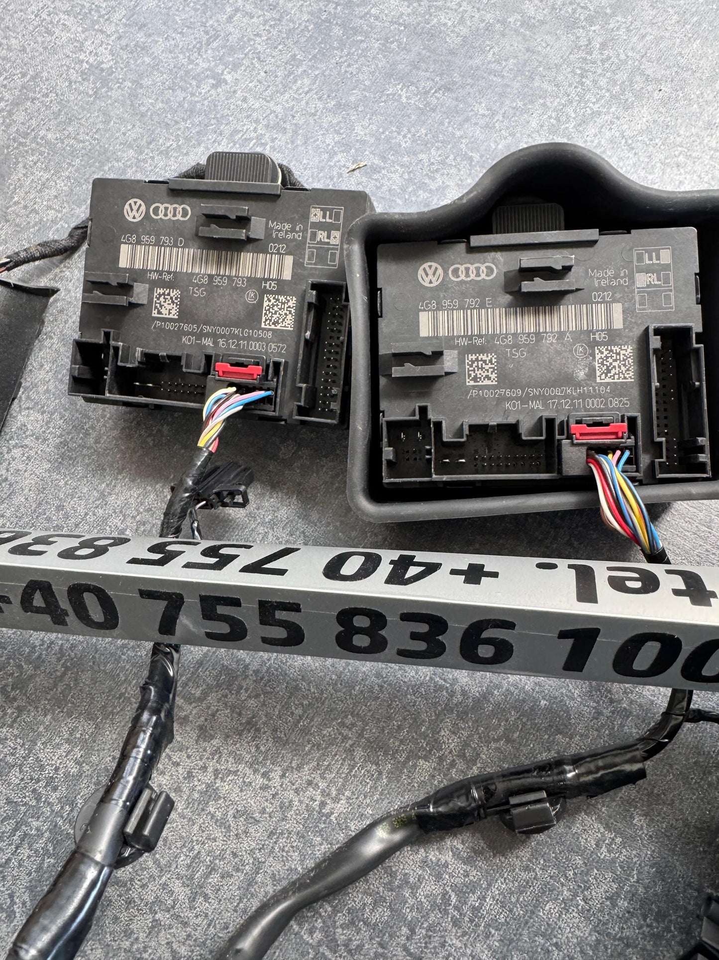 Kit oglinzi electrice + Side Assist – Audi A6 C7 2011-2017