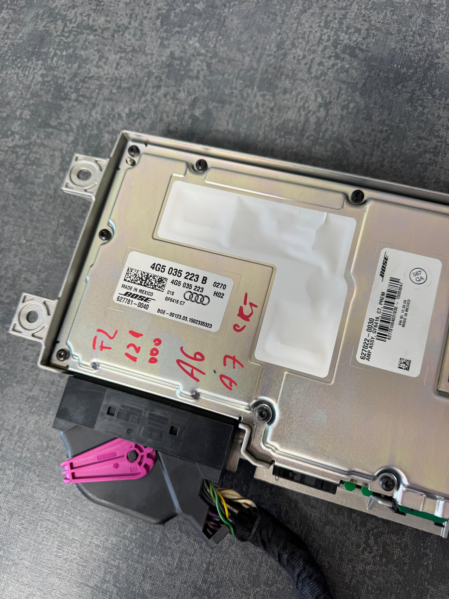 Amplificator Bose – Audi A6 / A7 C7 / C7.5 4G Facelift