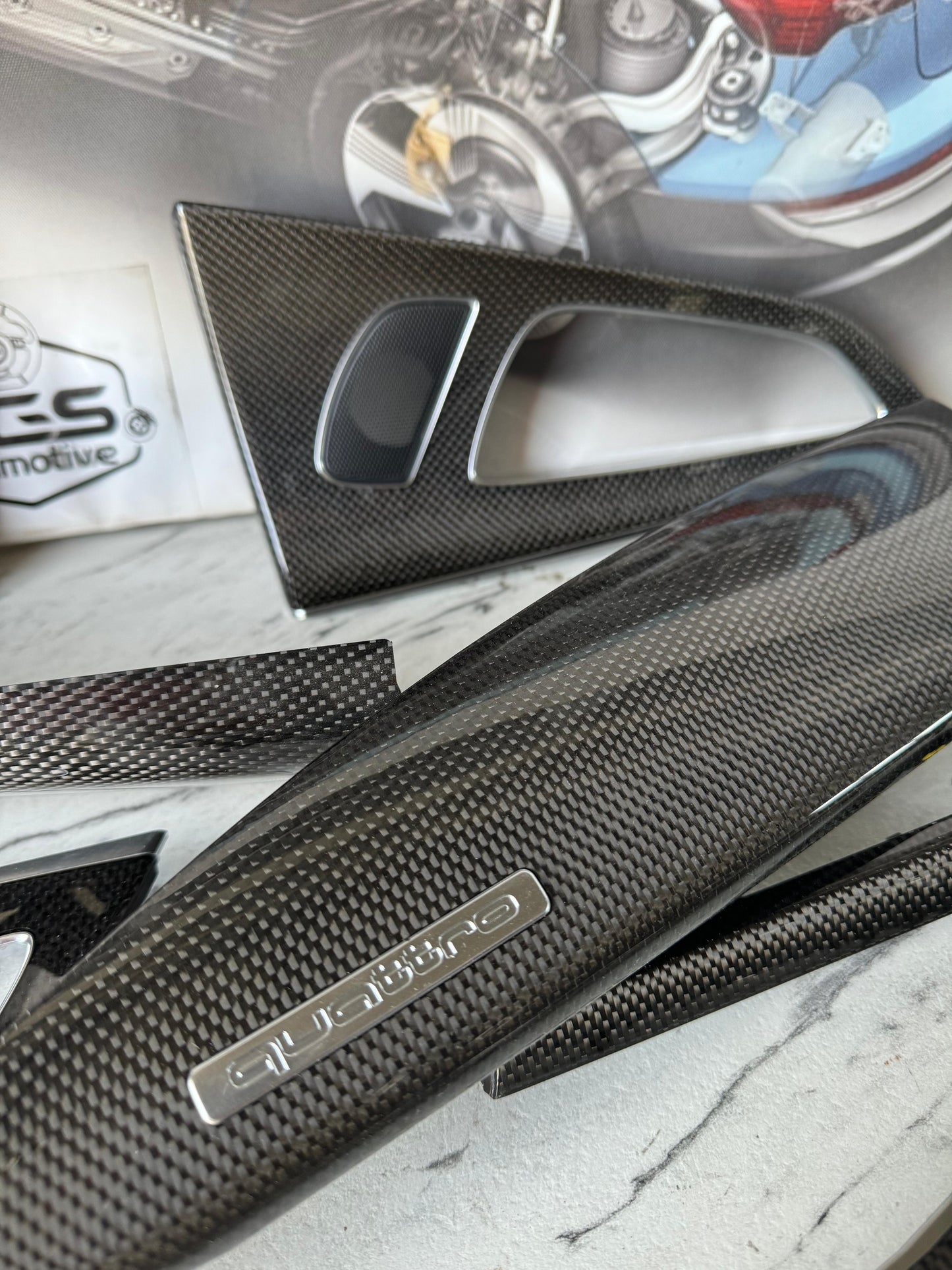 Trimuri carbon – Audi A7 4G