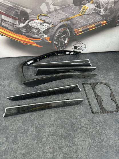 Trimuri interioare carbon – Audi A5 8T Sportback / A4 B8 Avant & Sedan