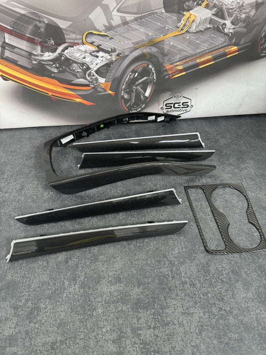 Trimuri interioare carbon – Audi A5 8T Sportback / A4 B8 Avant & Sedan