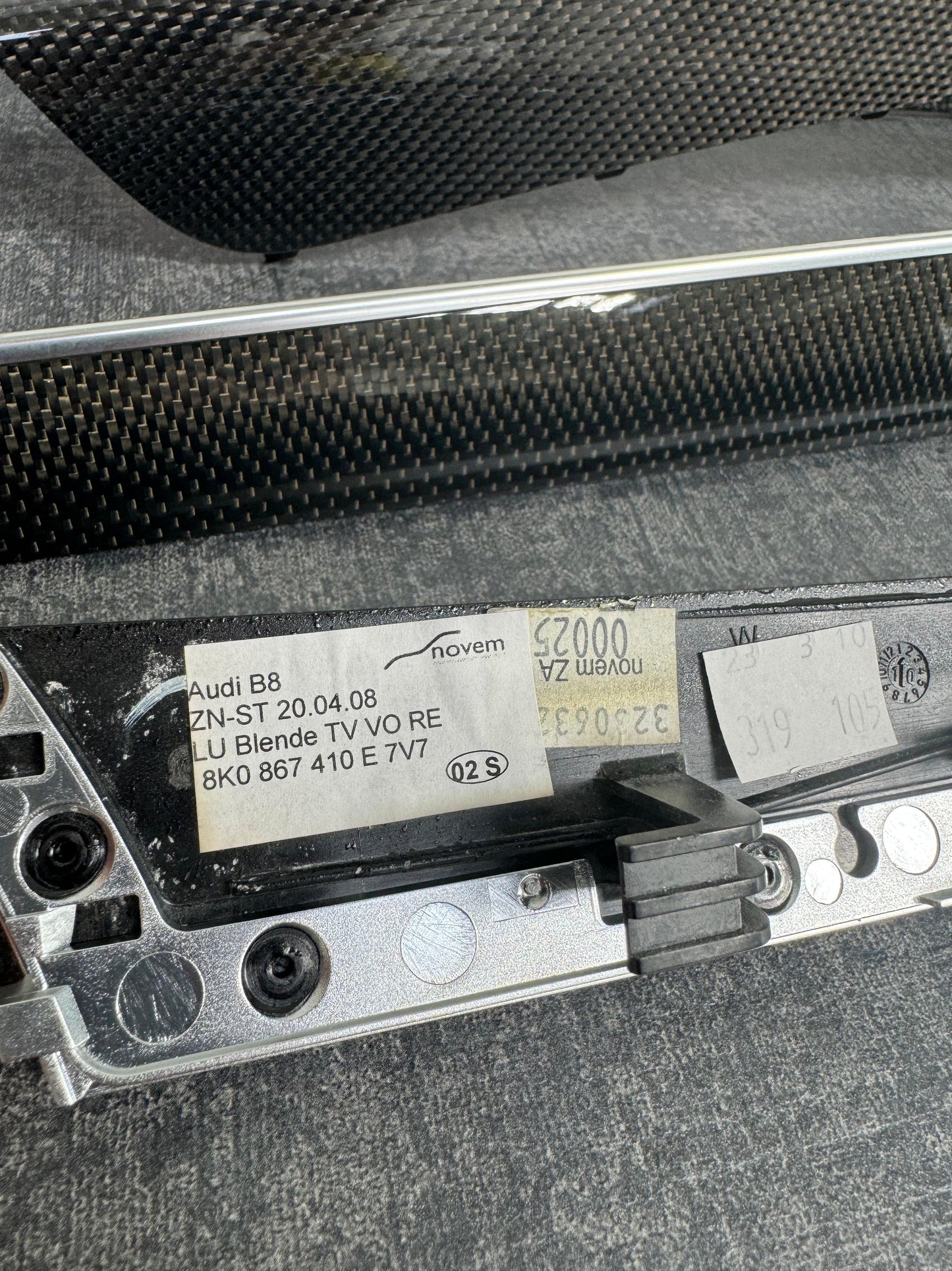 Trimuri interioare carbon – Audi A5 8T Sportback / A4 B8 Avant & Sedan