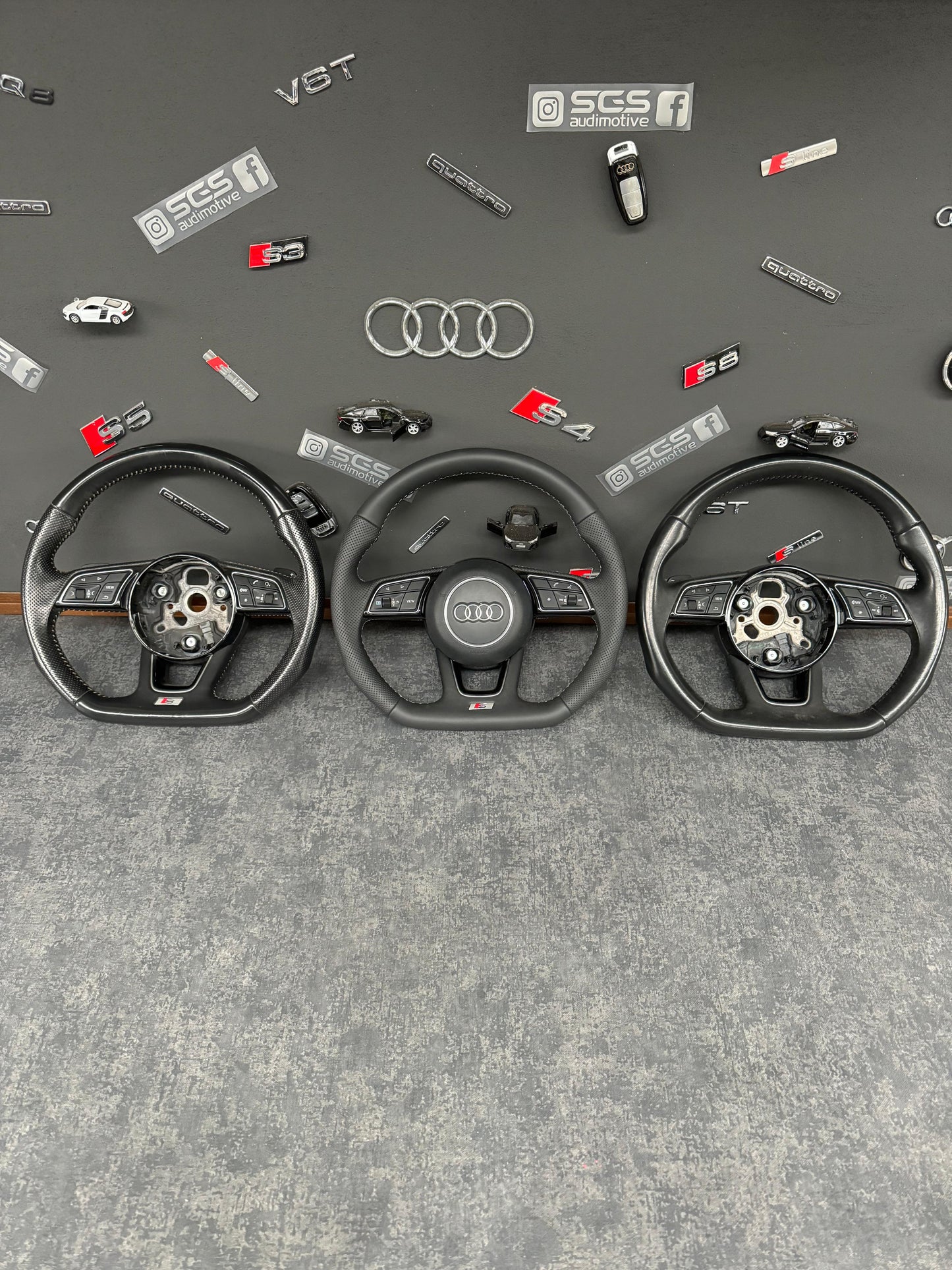 Volan sport teșit – Audi A4 B9 8W / A5 F5 / Q5 FY
