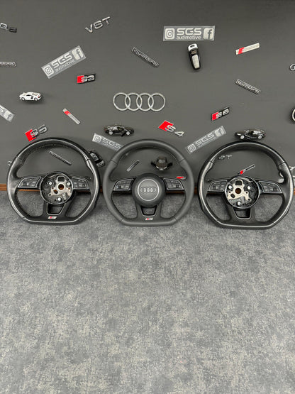 Volan sport teșit – Audi A4 B9 8W / A5 F5 / Q5 FY