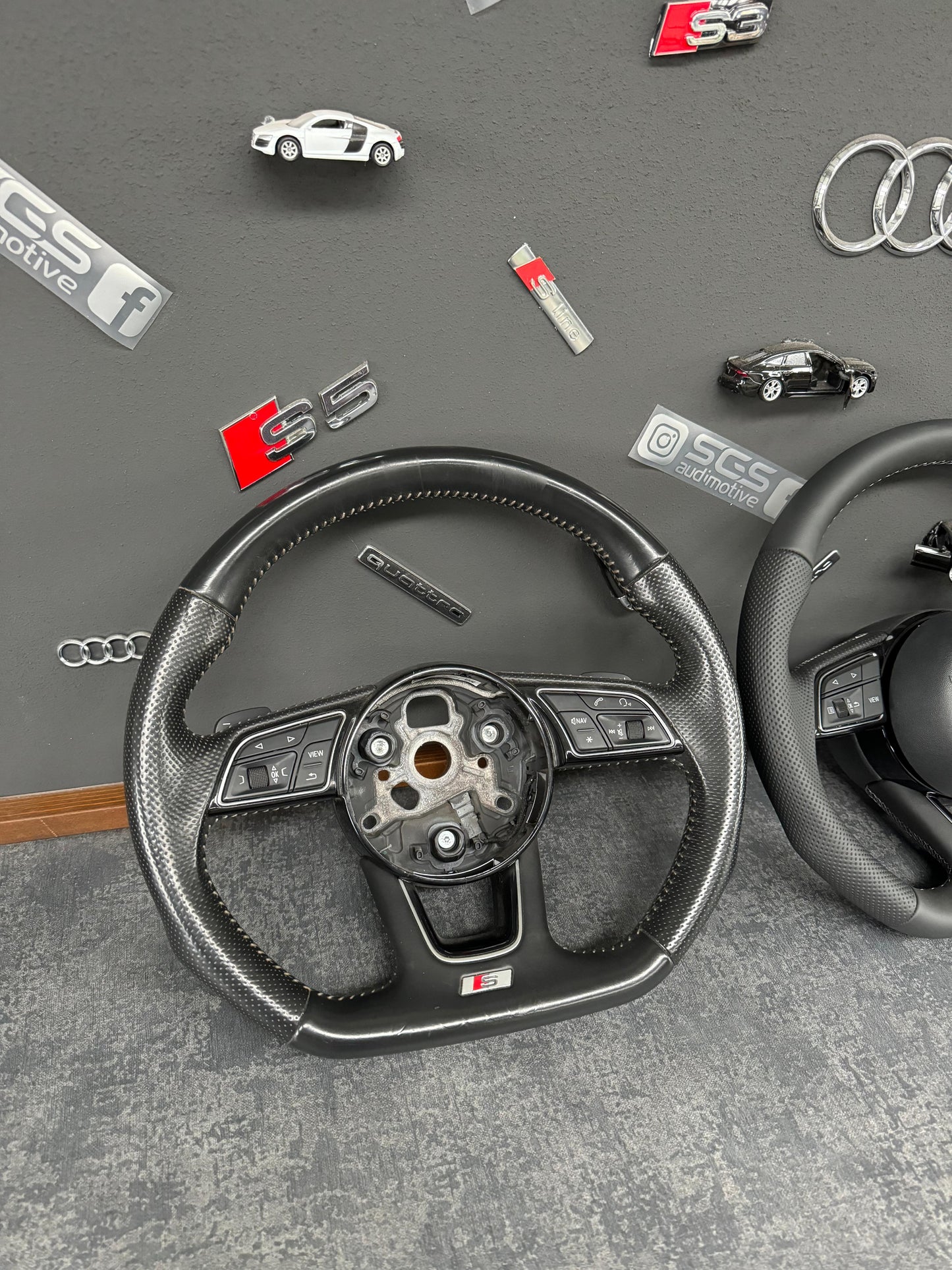 Volan sport teșit – Audi A4 B9 8W / A5 F5 / Q5 FY