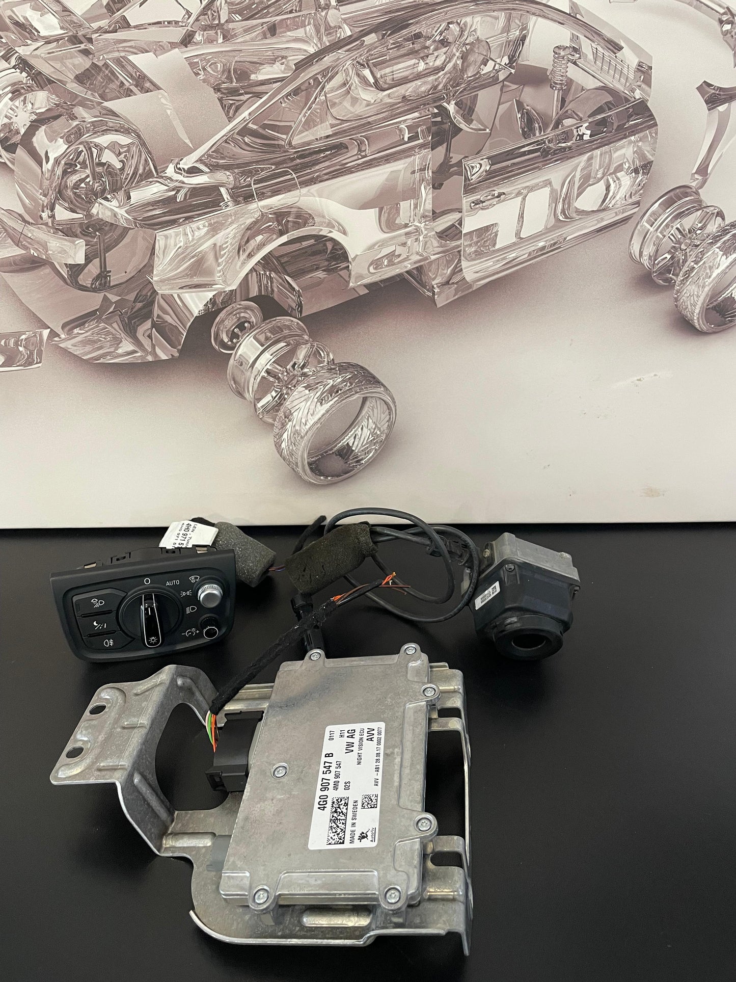 Pachet Night Vision – Audi S8 D4