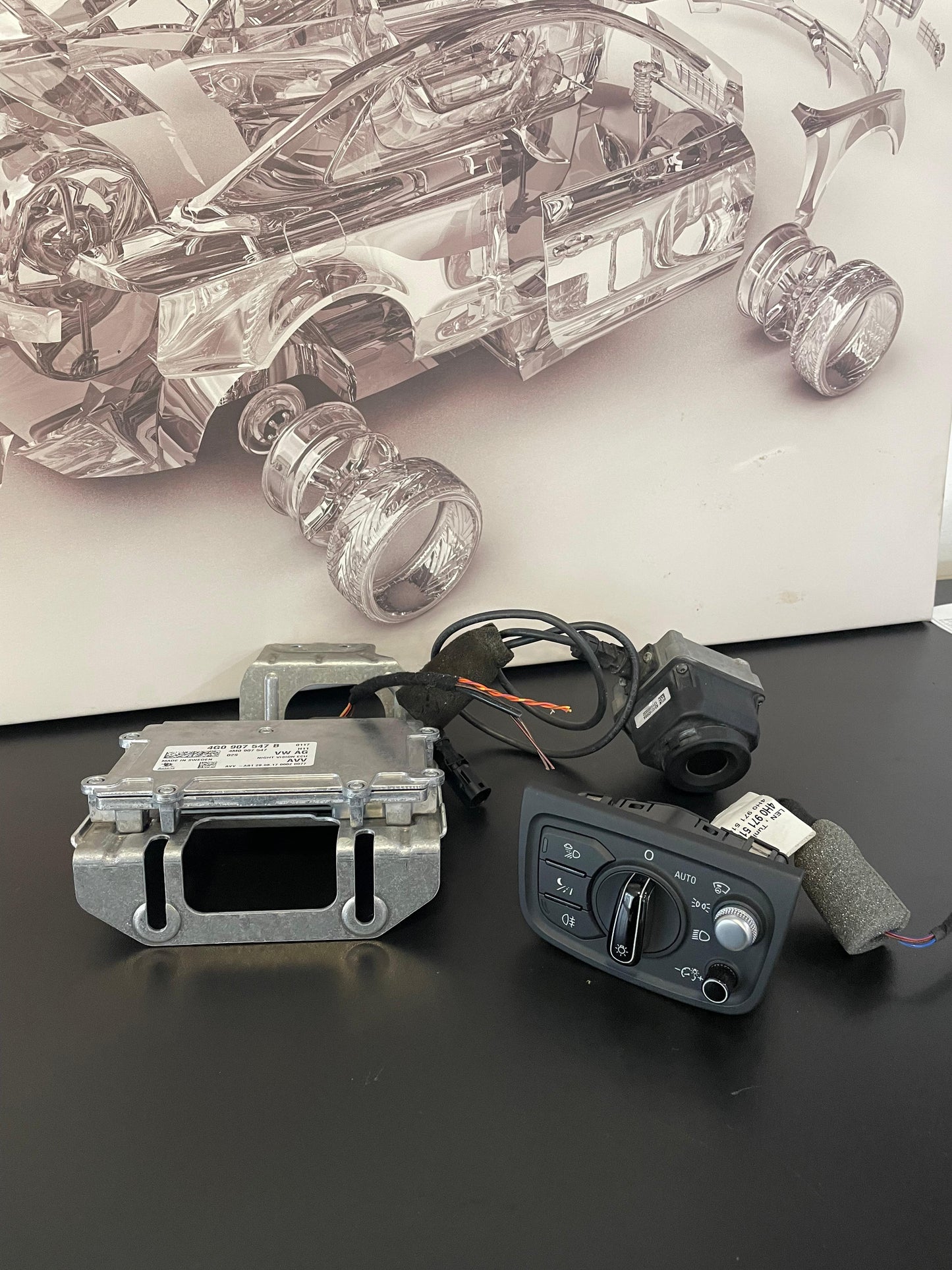 Pachet Night Vision – Audi S8 D4