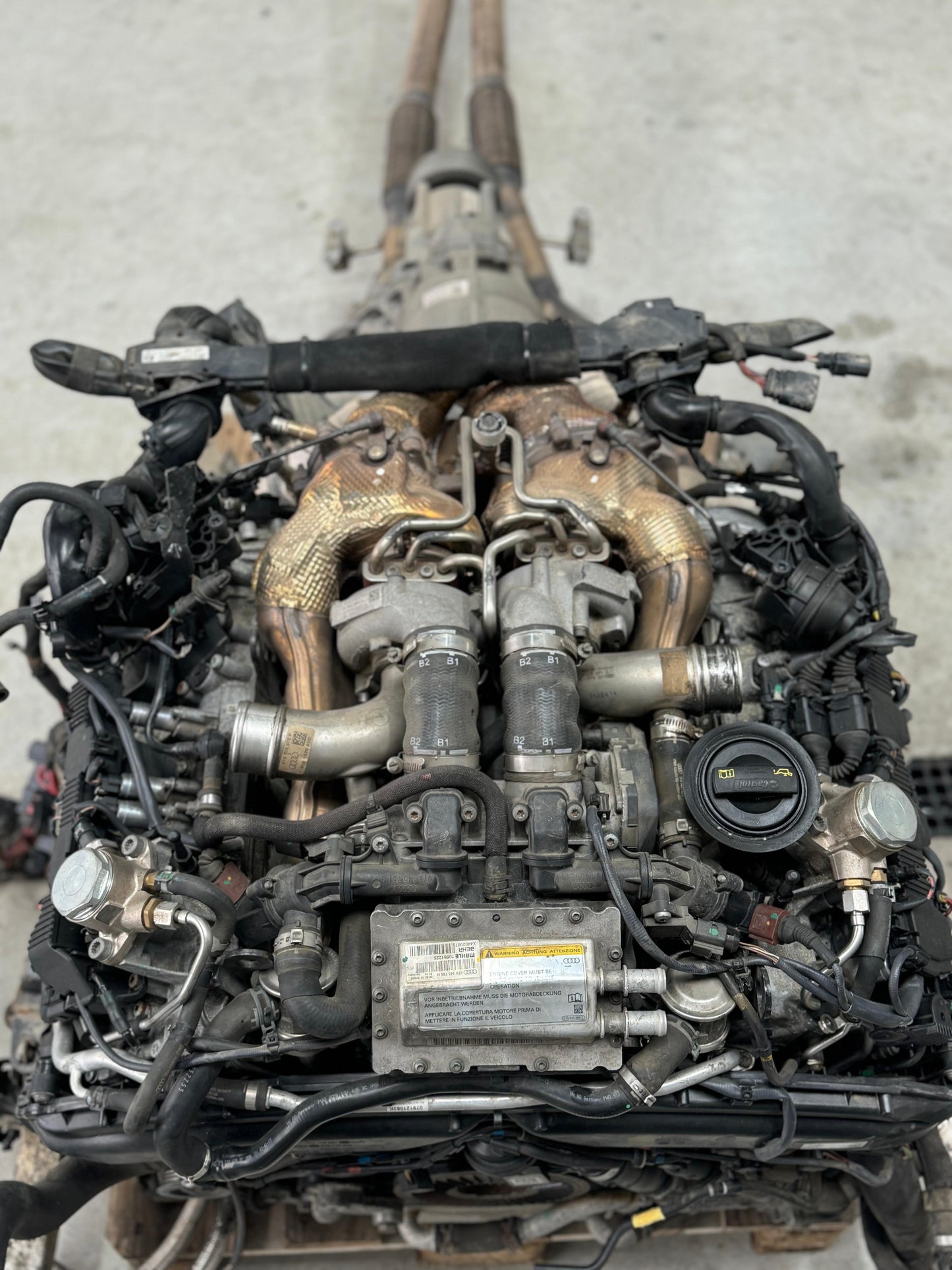 Motor 4.0 V8 TFSI – Audi A8 / S8 D4