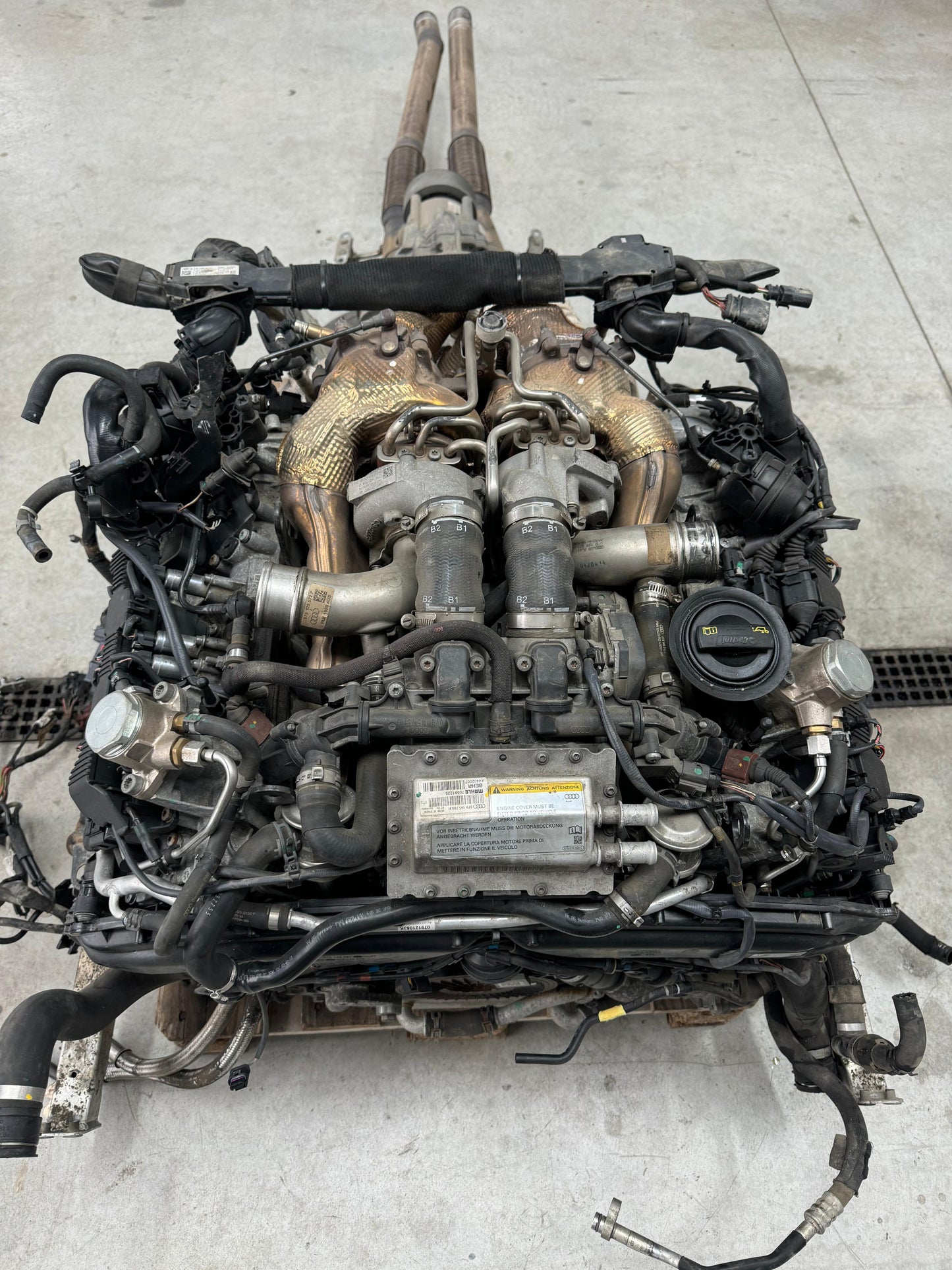 Motor 4.0 V8 TFSI – Audi A8 / S8 D4