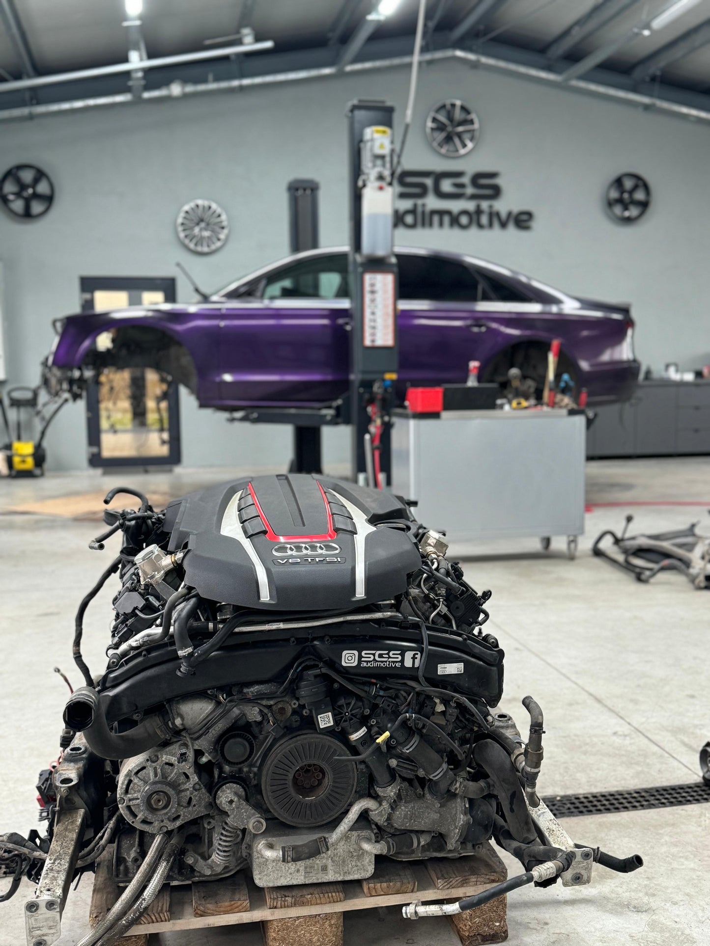 Motor 4.0 V8 TFSI – Audi A8 / S8 D4