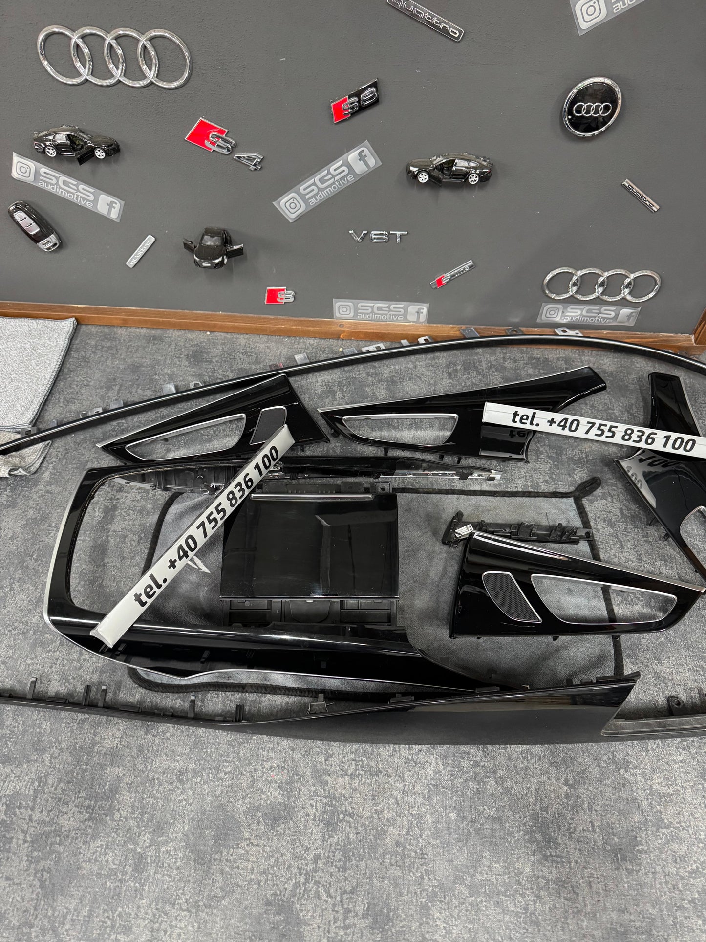 Pachet Trimuri Interioare Piano Black – Audi A7 4G