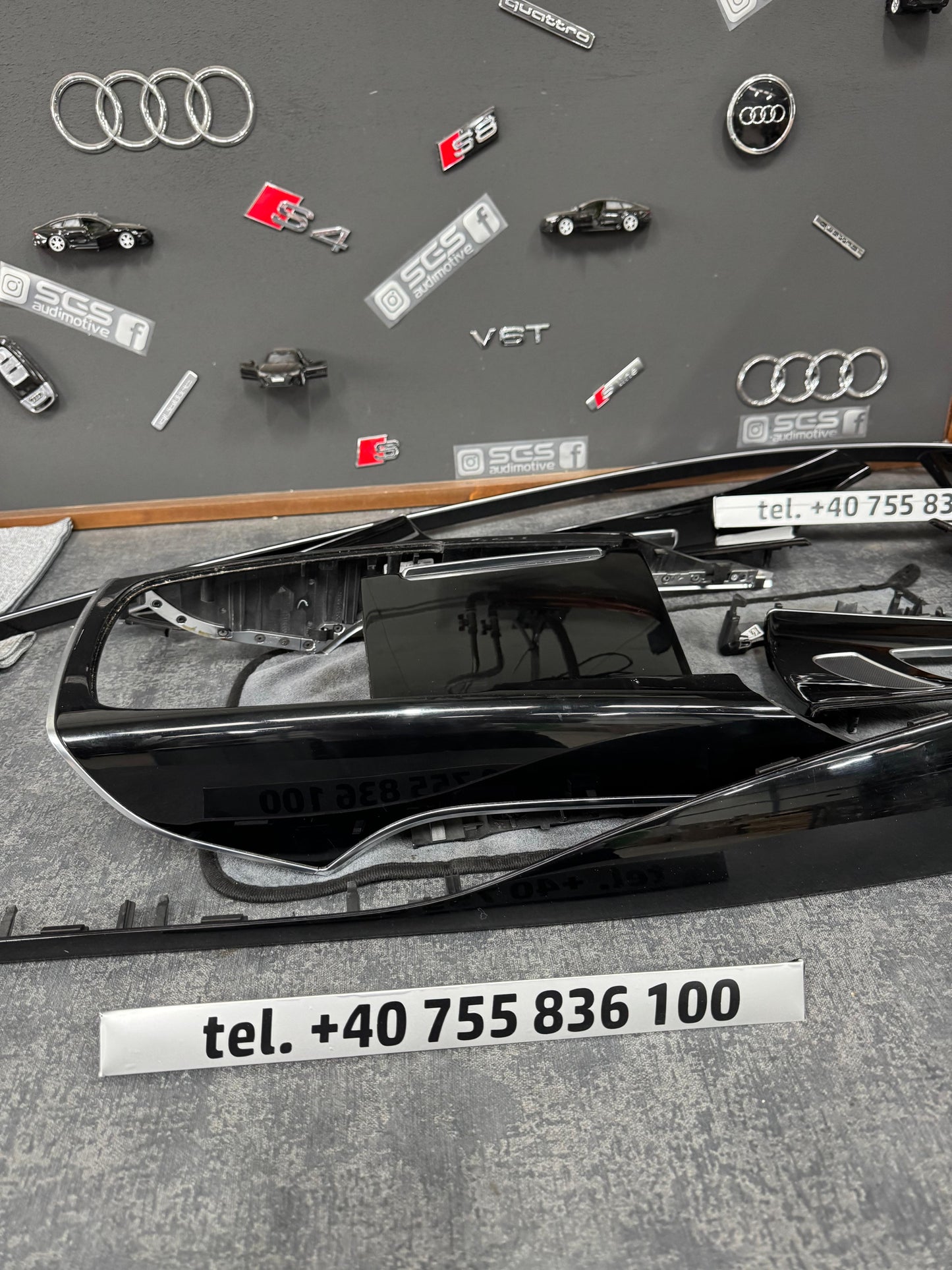 Pachet Trimuri Interioare Piano Black – Audi A7 4G