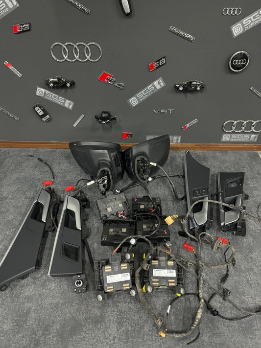 Set Oglinzi Electrice + Side Assist – Audi A4 B9 8W Sedan / Avant 2016-2024