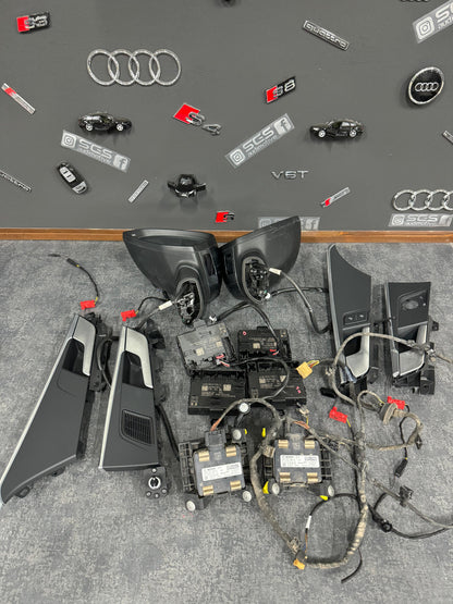 Set Oglinzi Electrice + Side Assist – Audi A4 B9 8W Sedan / Avant 2016-2024