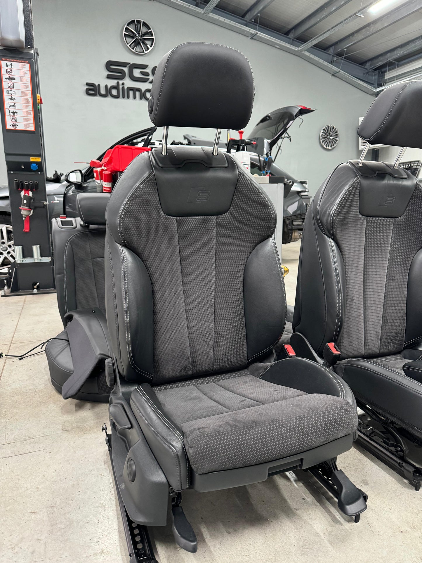 Interior S line / Sport – Audi A4 B9