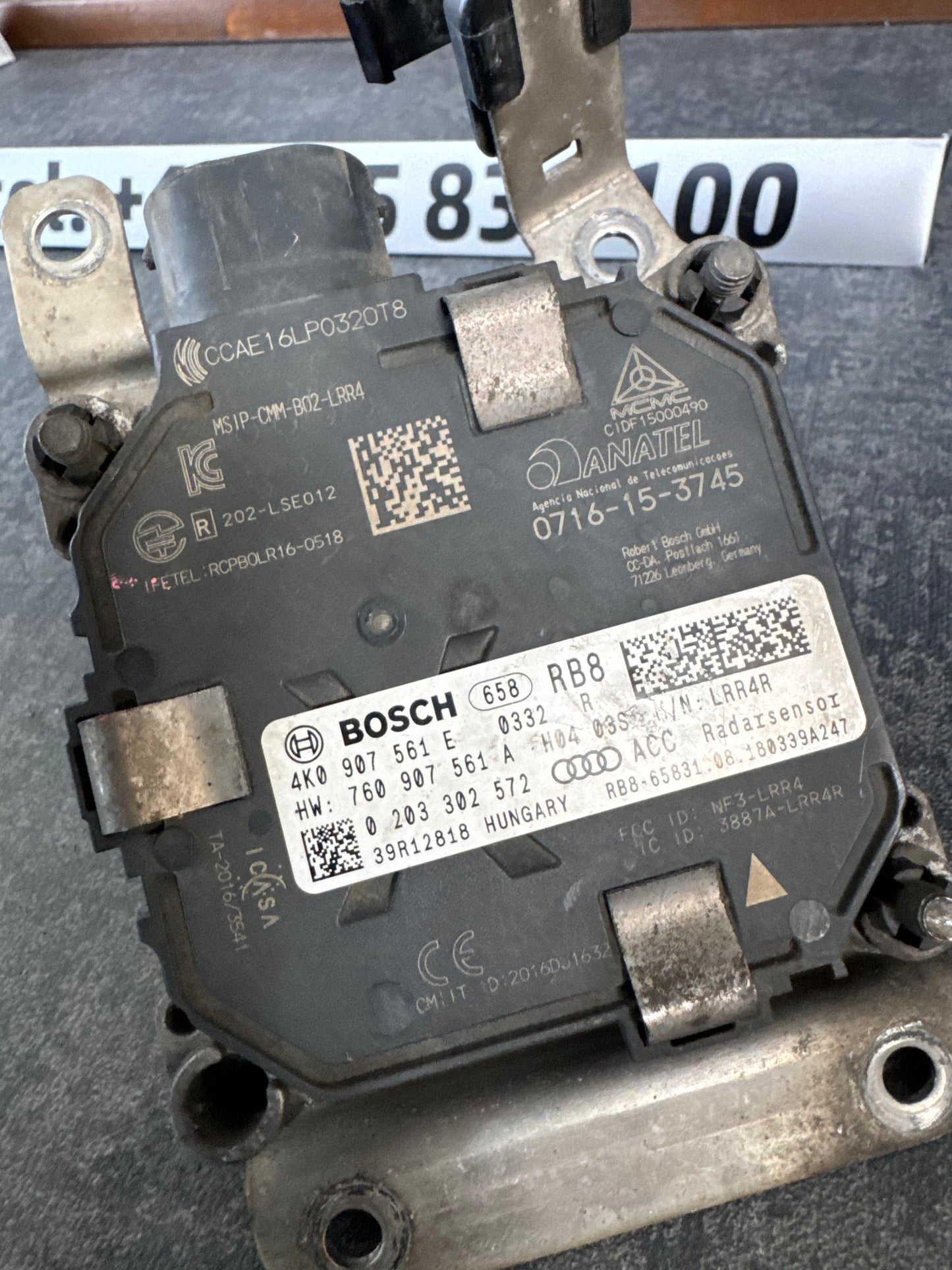 Radar / Senzor Adaptive Cruise Control – Audi A6 / A7 C8 4K