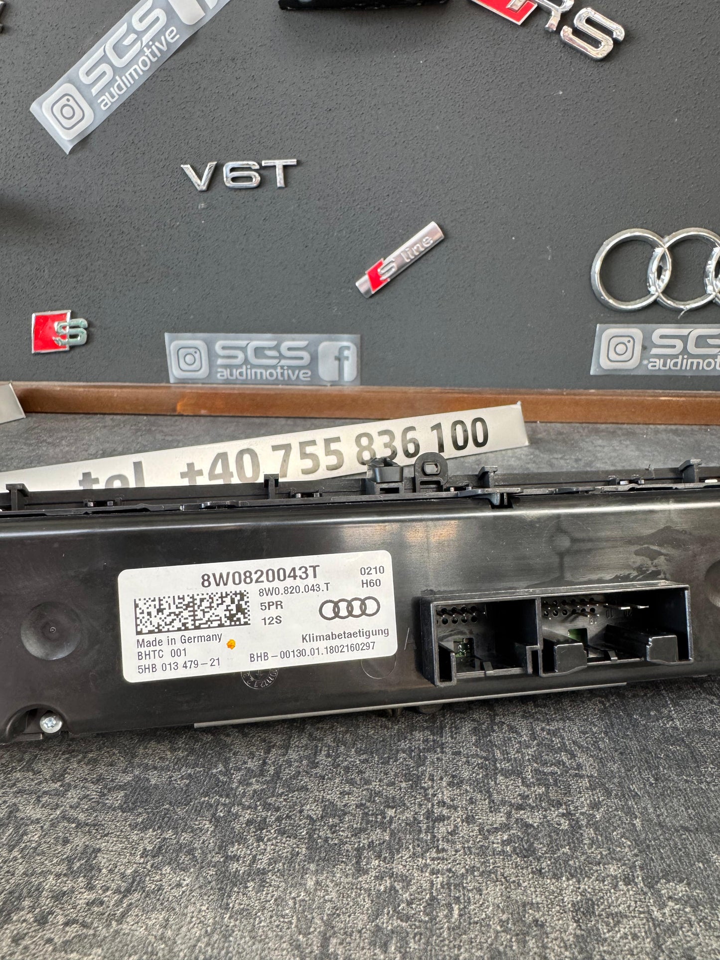Climatronic digital – Audi A4 B9 / A5