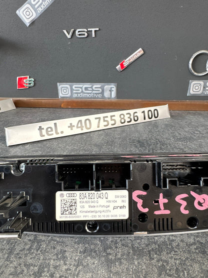 Climatronic digital – Audi Q3 F3