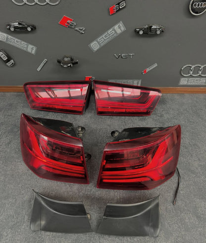Stopuri LED cu semnal dinamic Audi A6 C7.5 Avant (2011–2017) / Retrofit cu cablaj complet