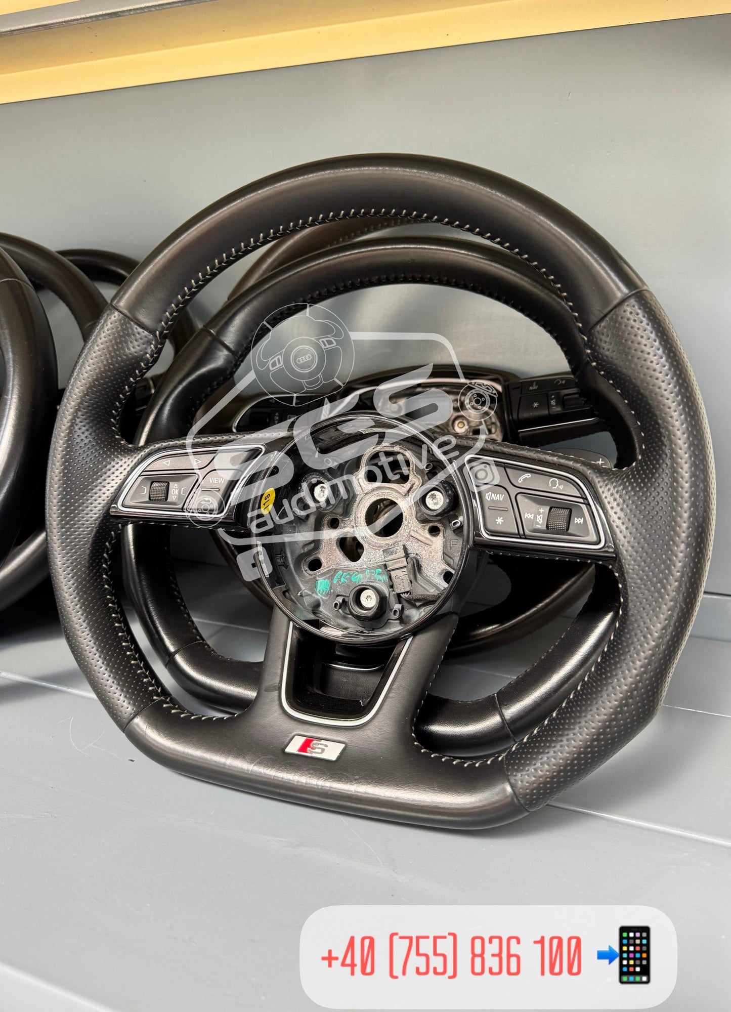 Volan Sport/S line Tesit Audi A4 / A5 B9 8W – cu sau fără padele
