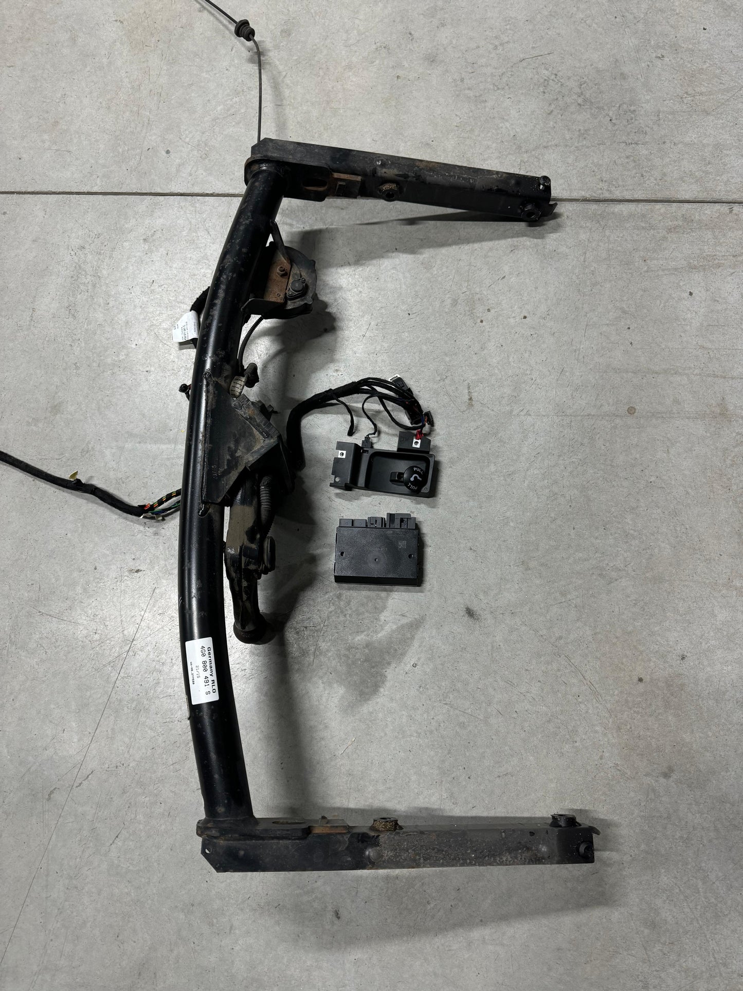 Kit cârlig tractare Audi A6 C7 2011–2017 – Cod 4G0 800 491 S