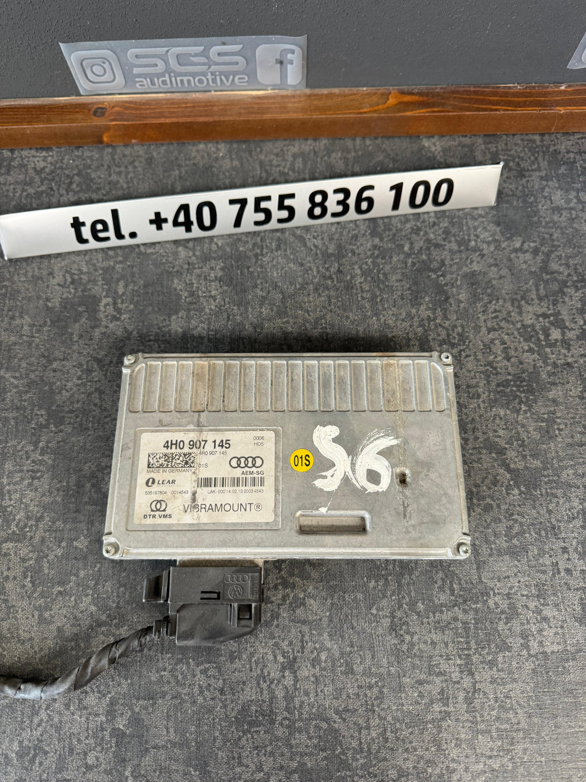 Modul pentru suporturi motor sport Audi S6 RS6 S7 RS7 4G