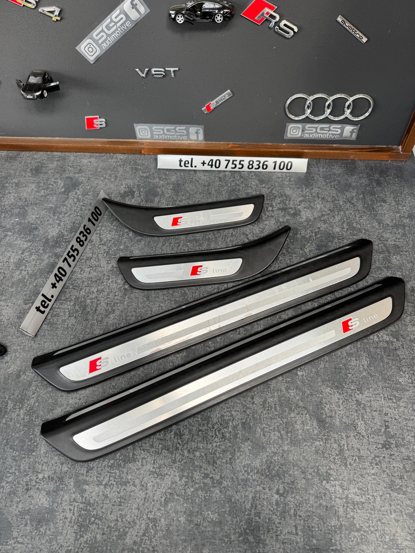 Trimuri prag S line Audi Q5 8R