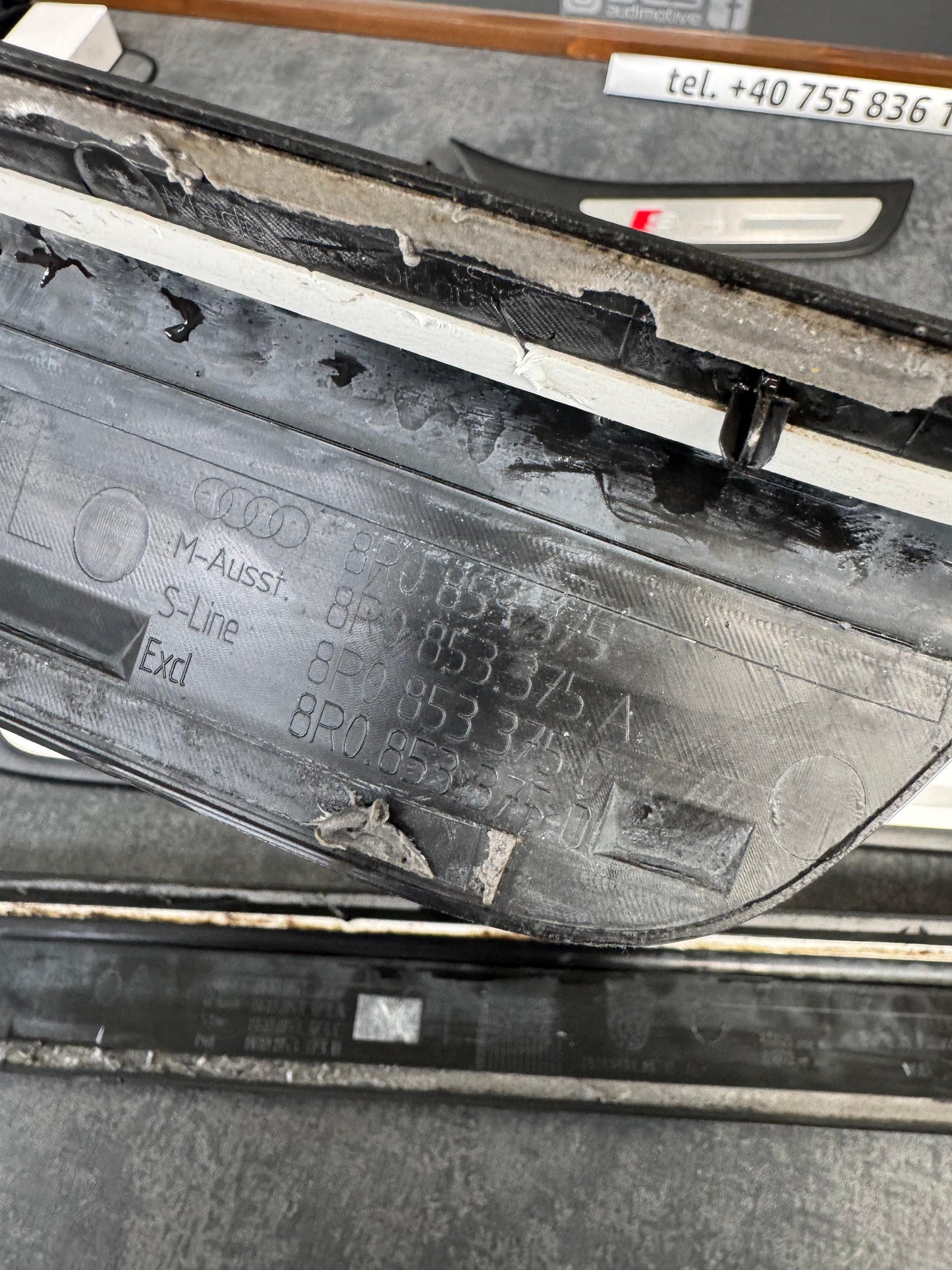 Trimuri prag S line Audi Q5 8R