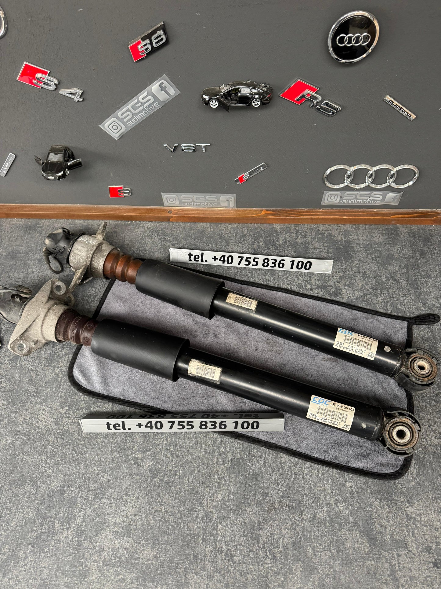 Amortizor spate electric suspensie perne Audi A6 / A7 C7