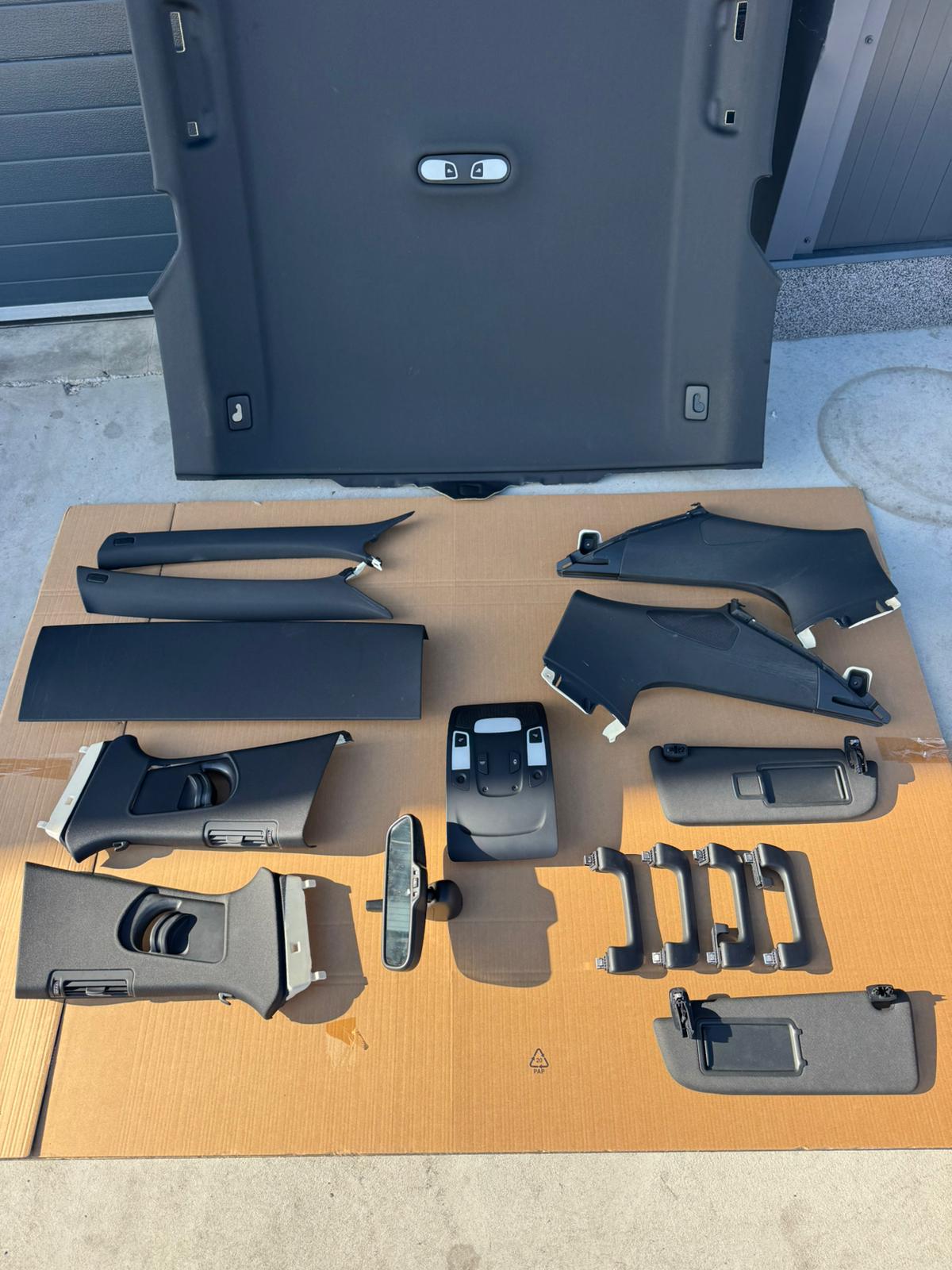 Plafon negru Sline Audi A6 C7 Avant