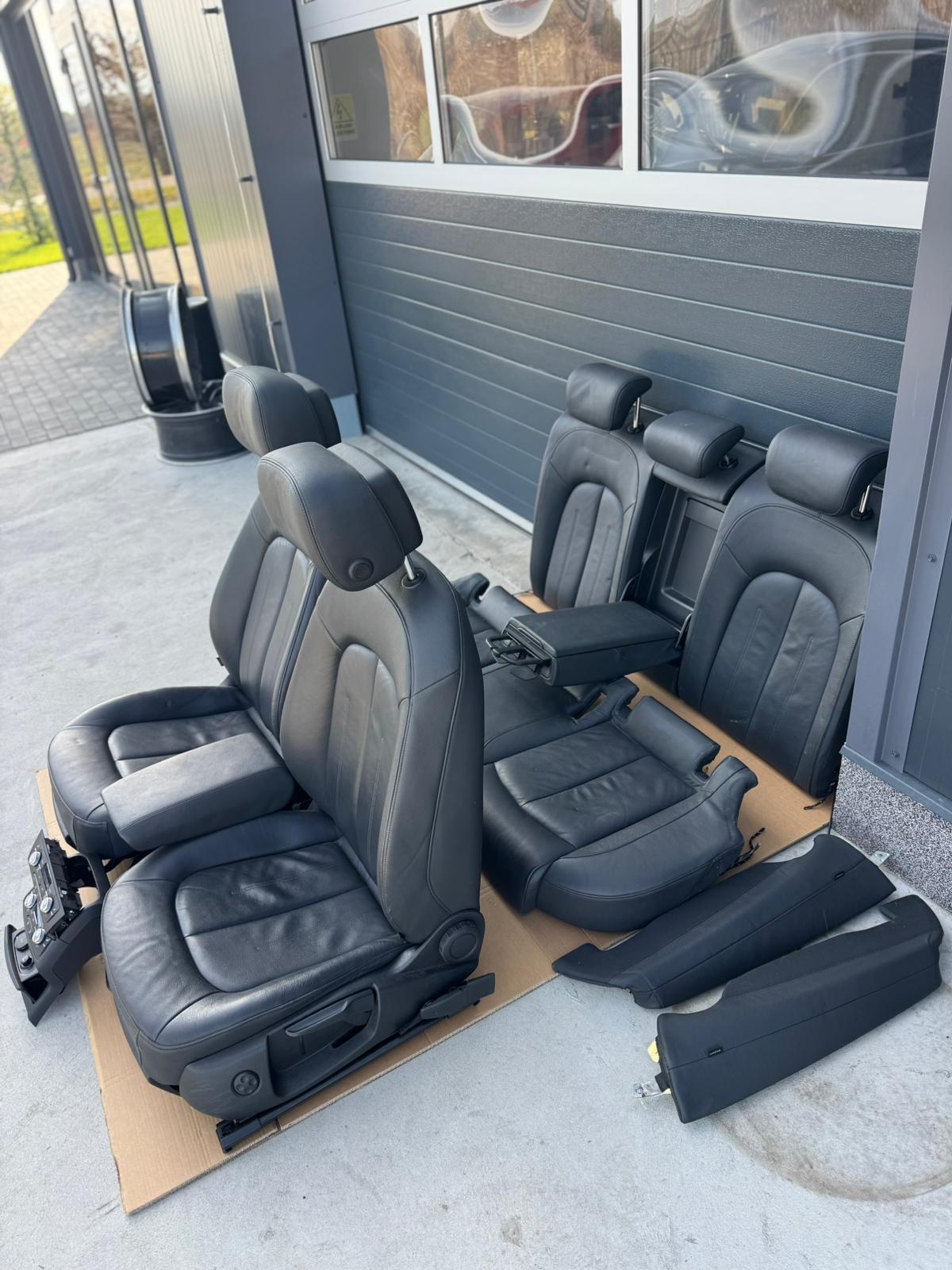 Interior standard cu încălzire față + spate Audi A6/7 piele de Europa