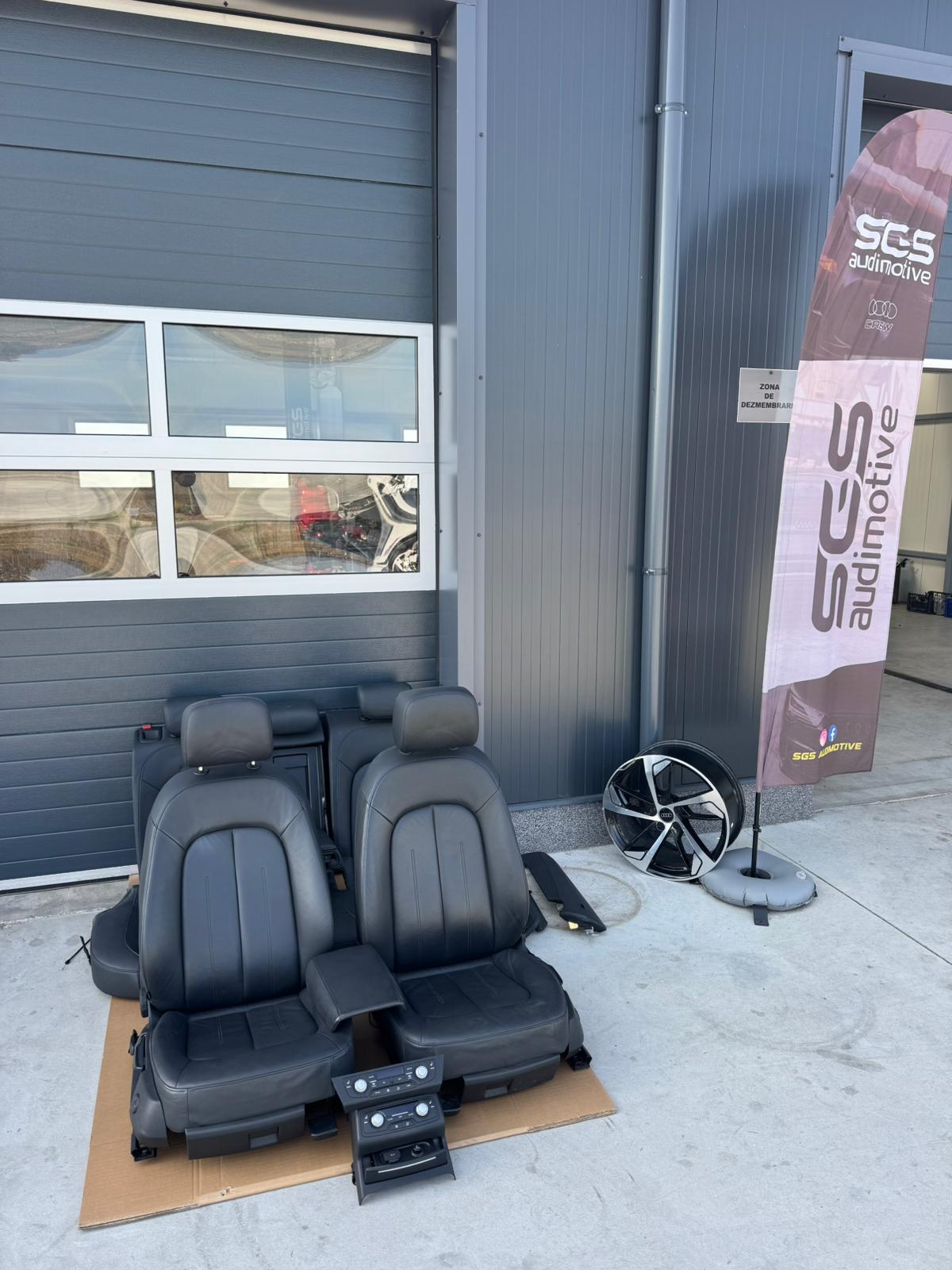 Interior standard cu încălzire față + spate Audi A6/7 piele de Europa