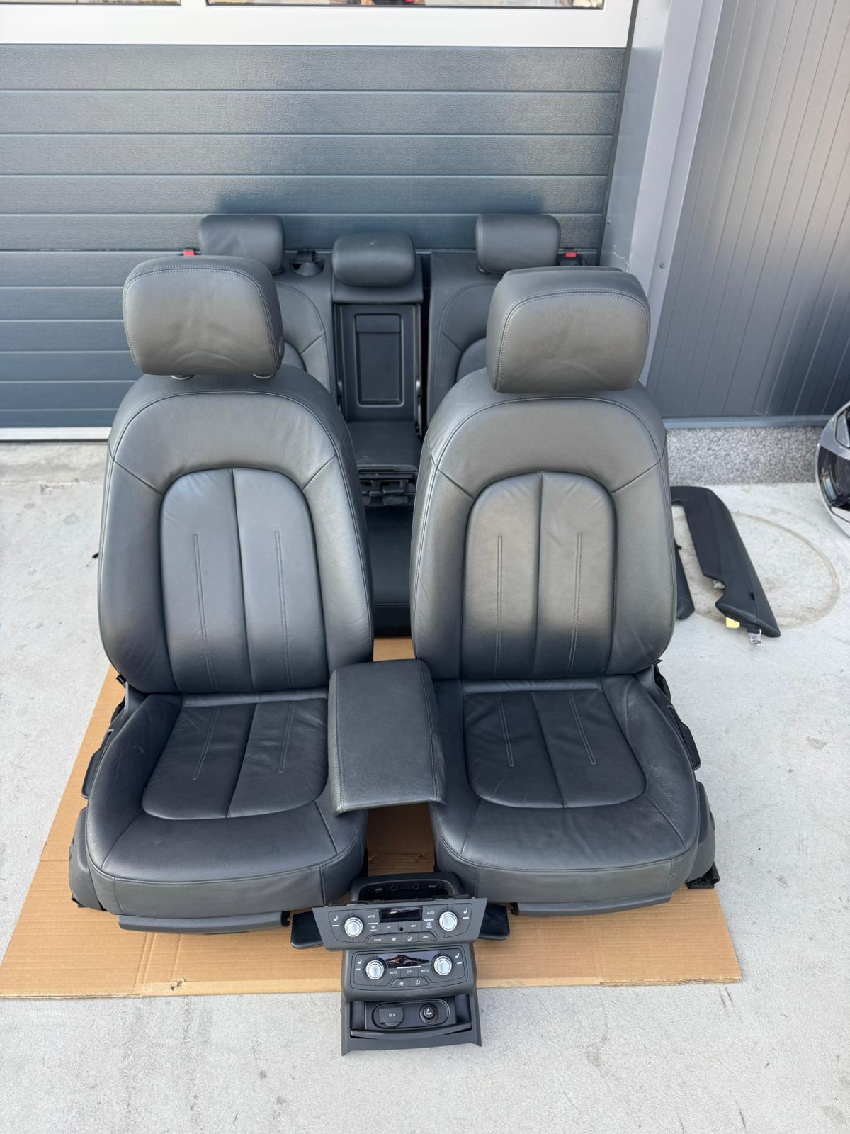 Interior standard cu încălzire față + spate Audi A6/7 piele de Europa