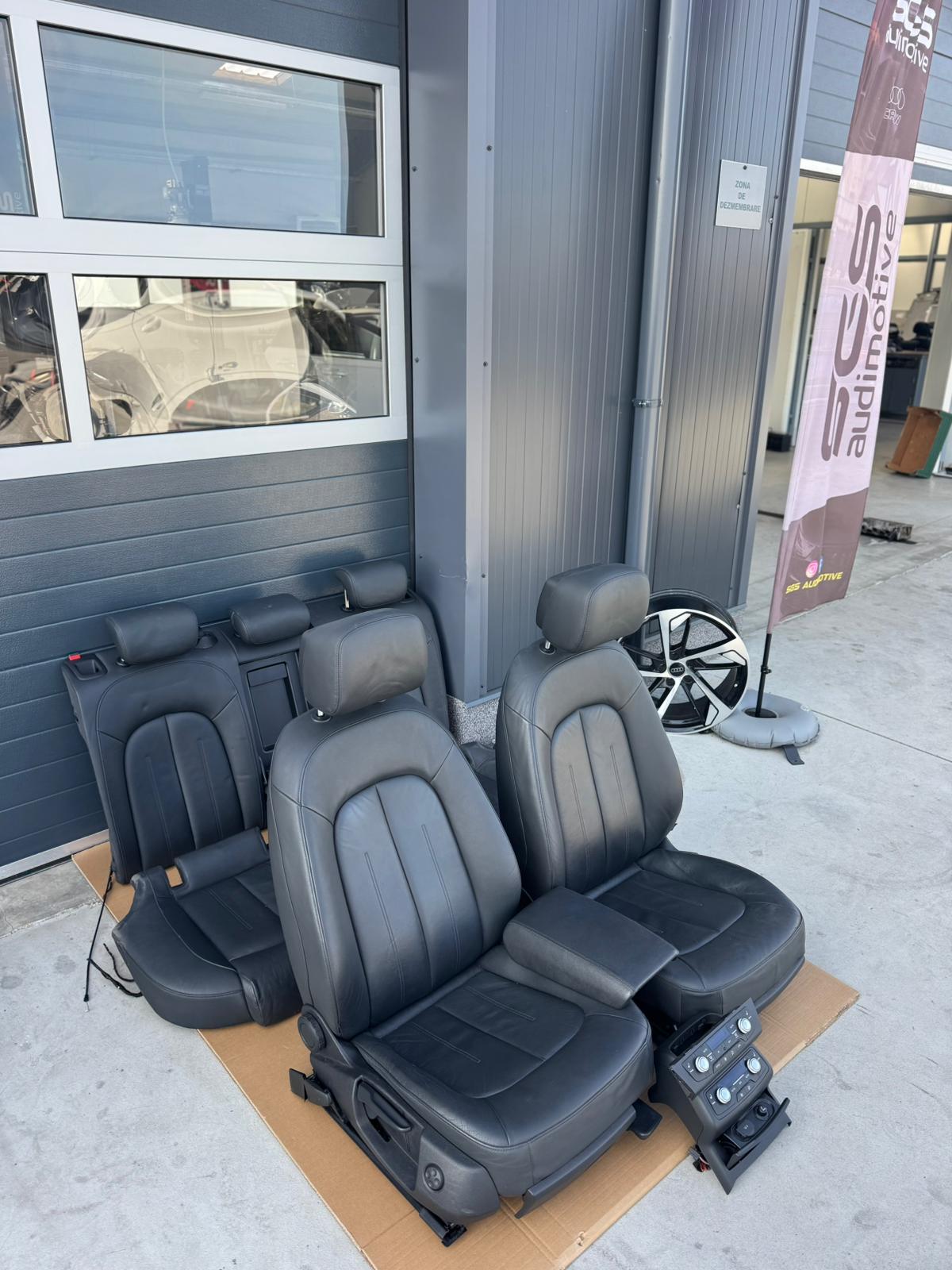 Interior standard cu încălzire față + spate Audi A6/7 piele de Europa