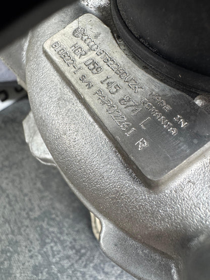 Turbină completă cu actuator – 3.0 V6 CDU / CLA / CKV / CDT