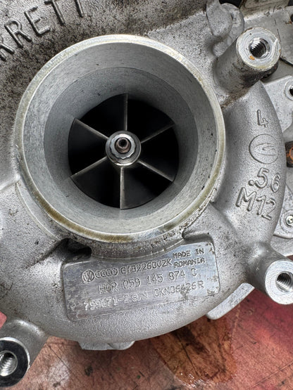 Turbină completă cu actuator – 3.0 V6 CDU / CLA / CKV / CDT