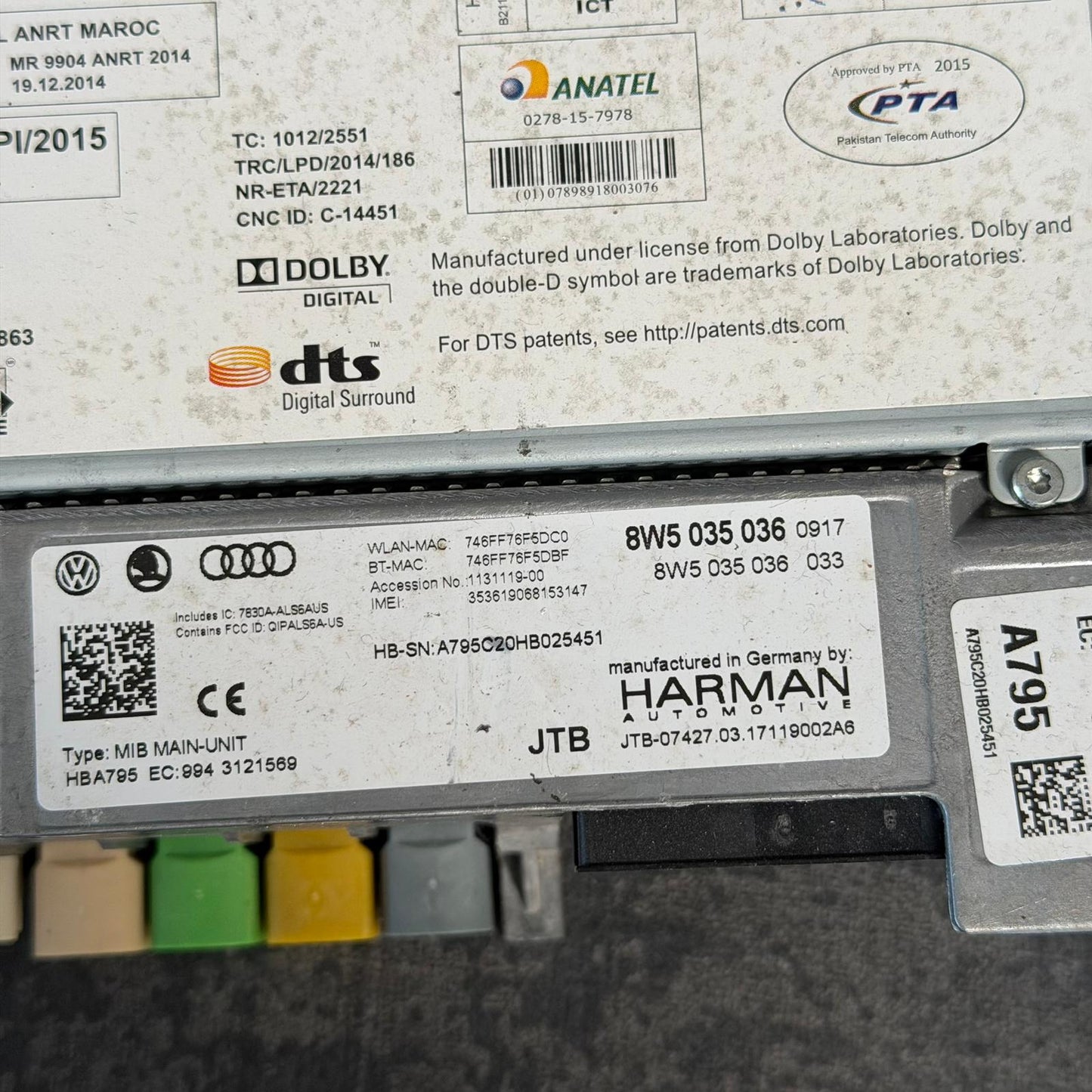 Unitate MIB 2 Audi A4 / A5 / Q5 2018+ B9 / C8