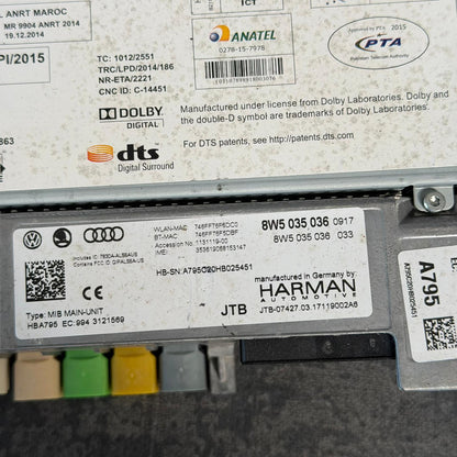 Unitate MIB 2 Audi A4 / A5 / Q5 2018+ B9 / C8