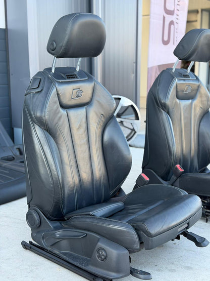 Interior S line din piele cu incălzire Audi A5 F5 Cabrio de Europa