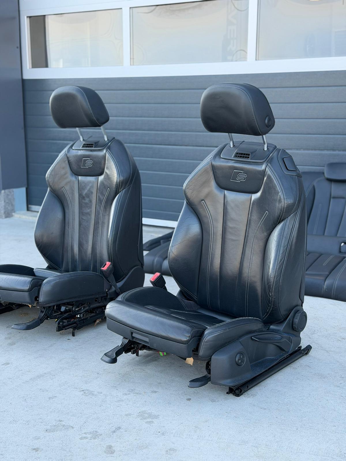 Interior S line din piele cu incălzire Audi A5 F5 Cabrio de Europa