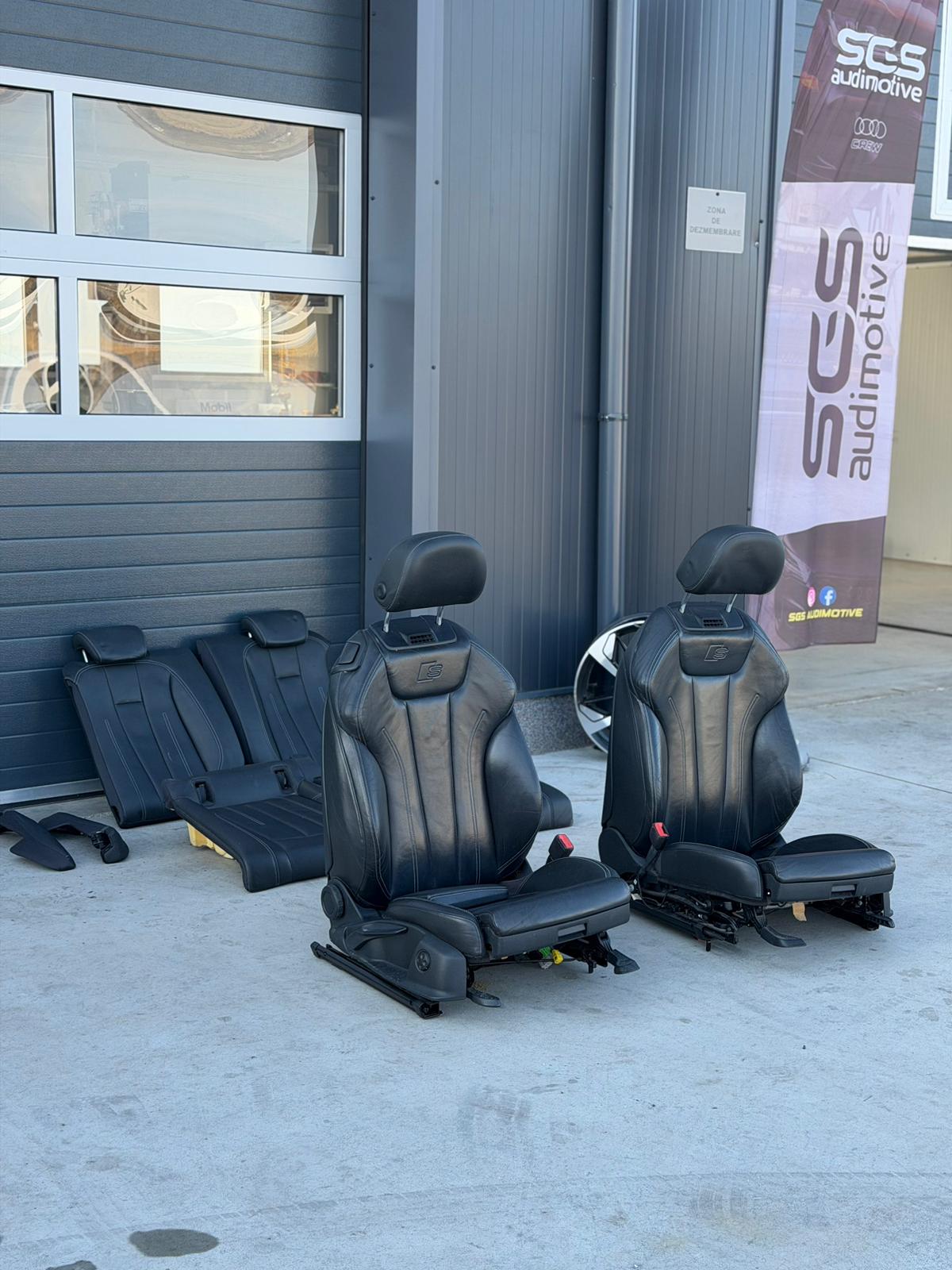 Interior S line din piele cu incălzire Audi A5 F5 Cabrio de Europa